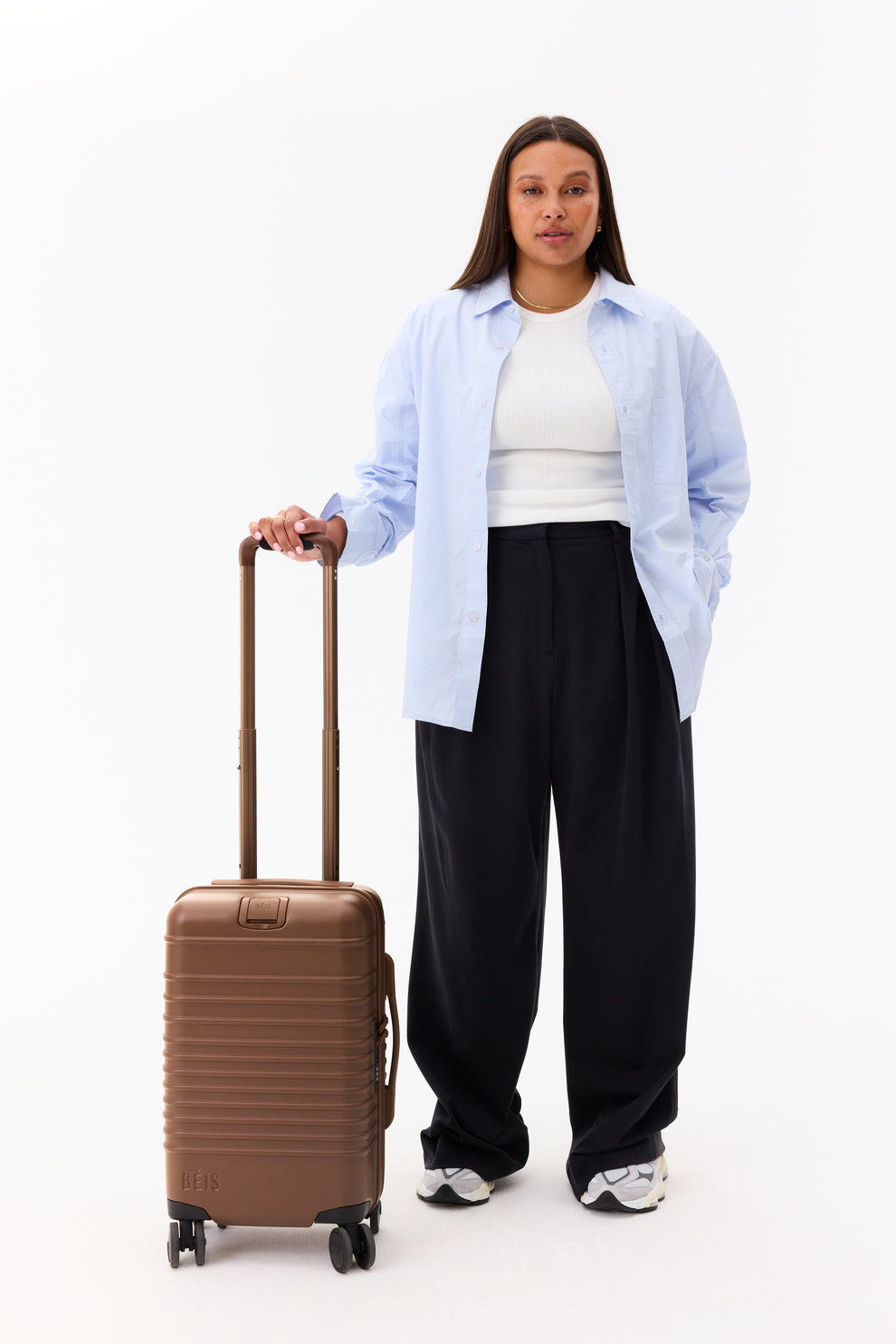 B IS The Small Carry On Roller In Maple Brown Small Carry On b-is-the-small-carry-on-roller-in-maple-brown-small-carry-on