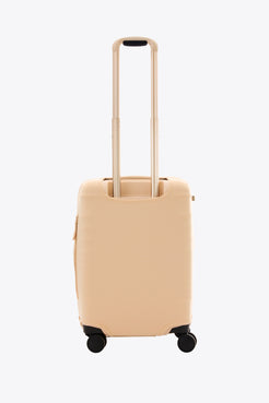 BÉIS 'The Carry-On Luggage Cover' in Beige - Beige Carry-On Luggage