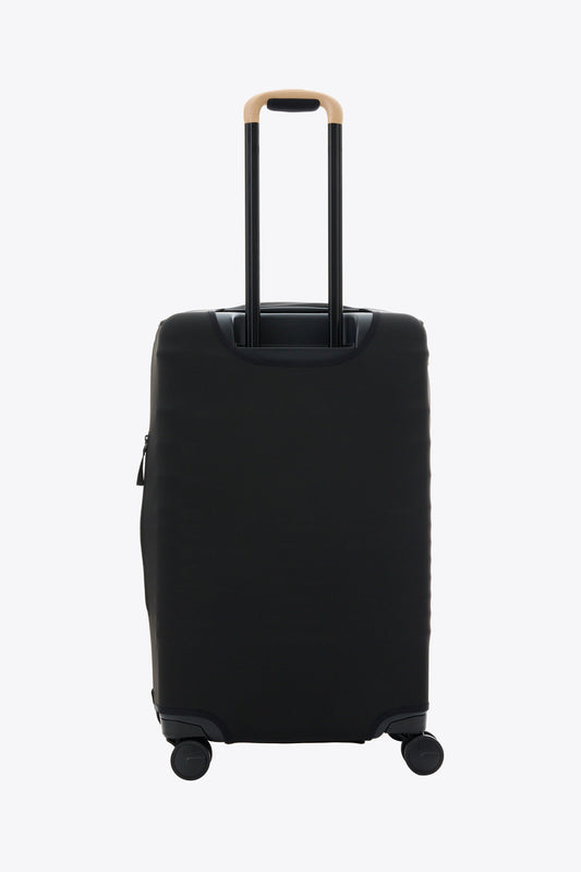 The Medium Check-In Luggage Cover in Black