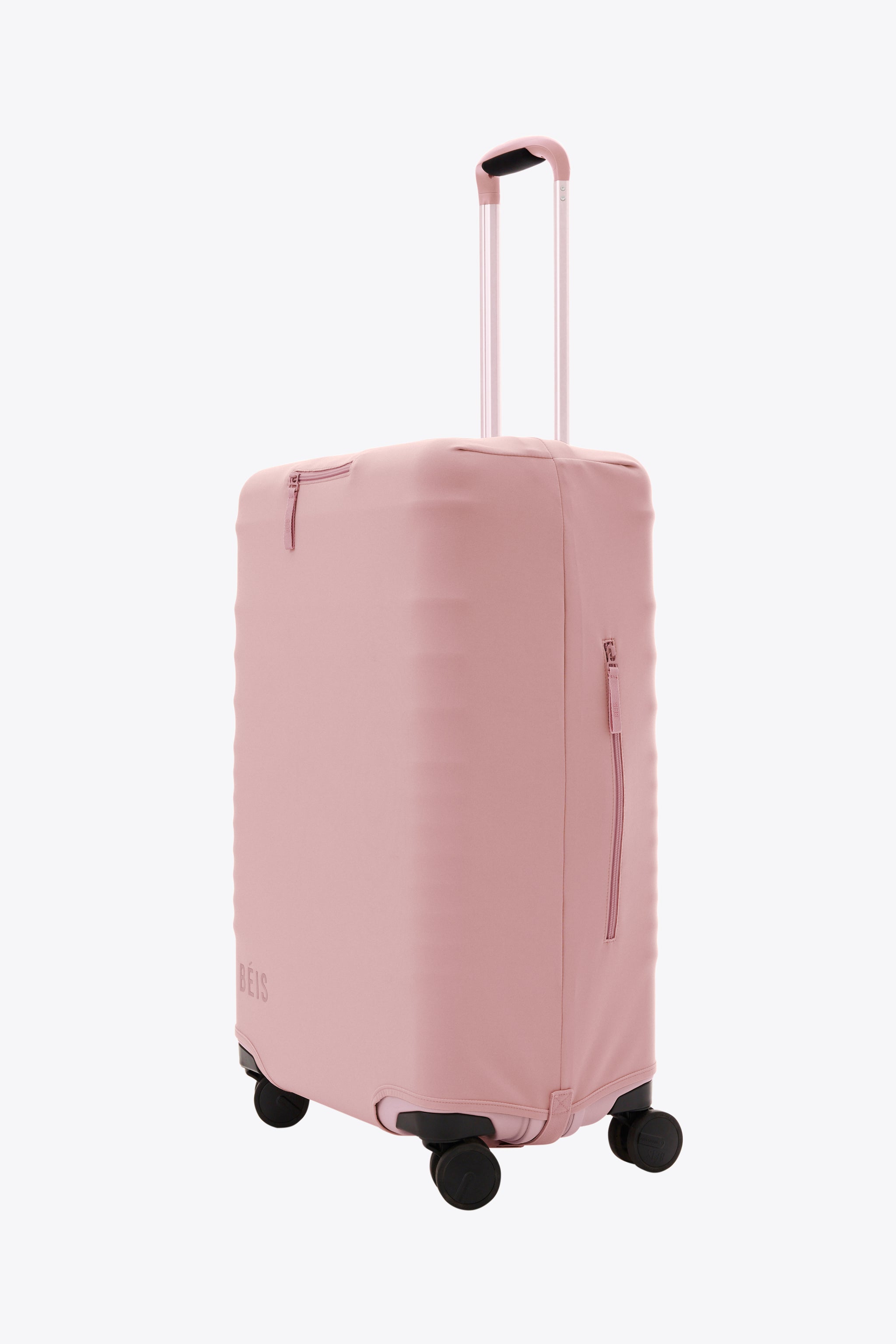 BÉIS 'The Medium Check-In Luggage Cover' in Atlas Pink - Pink 26" Check ...
