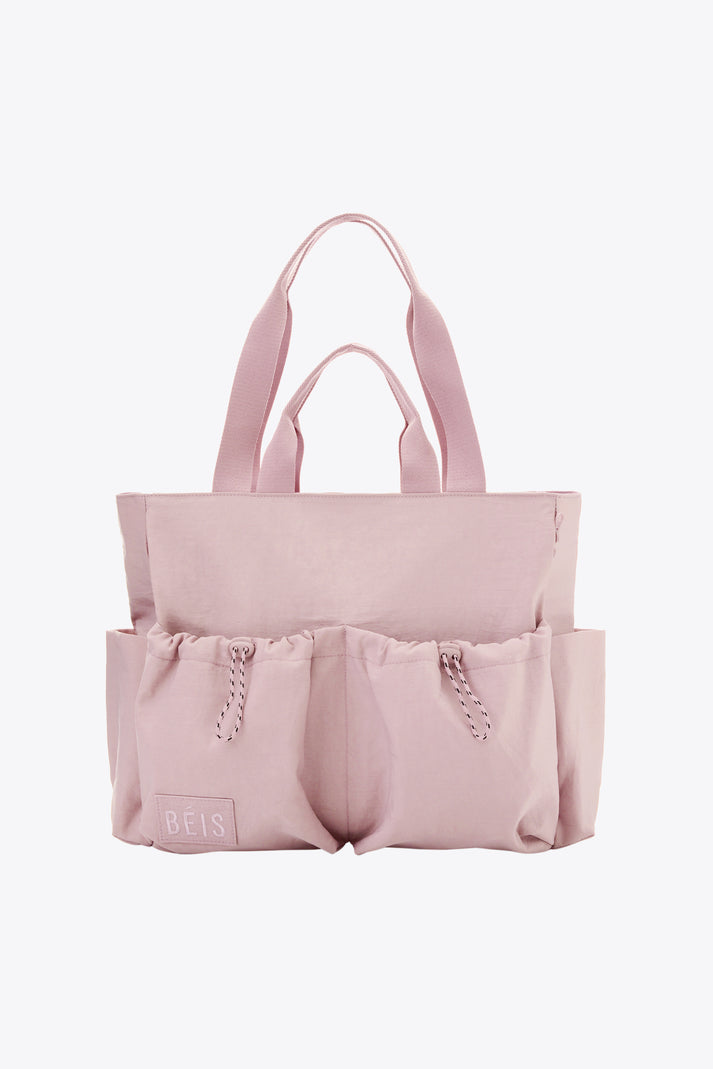 BÉIS 'The Sport Carry-All' in Atlas Pink - Pink Tennis Tote Bag & Sport ...