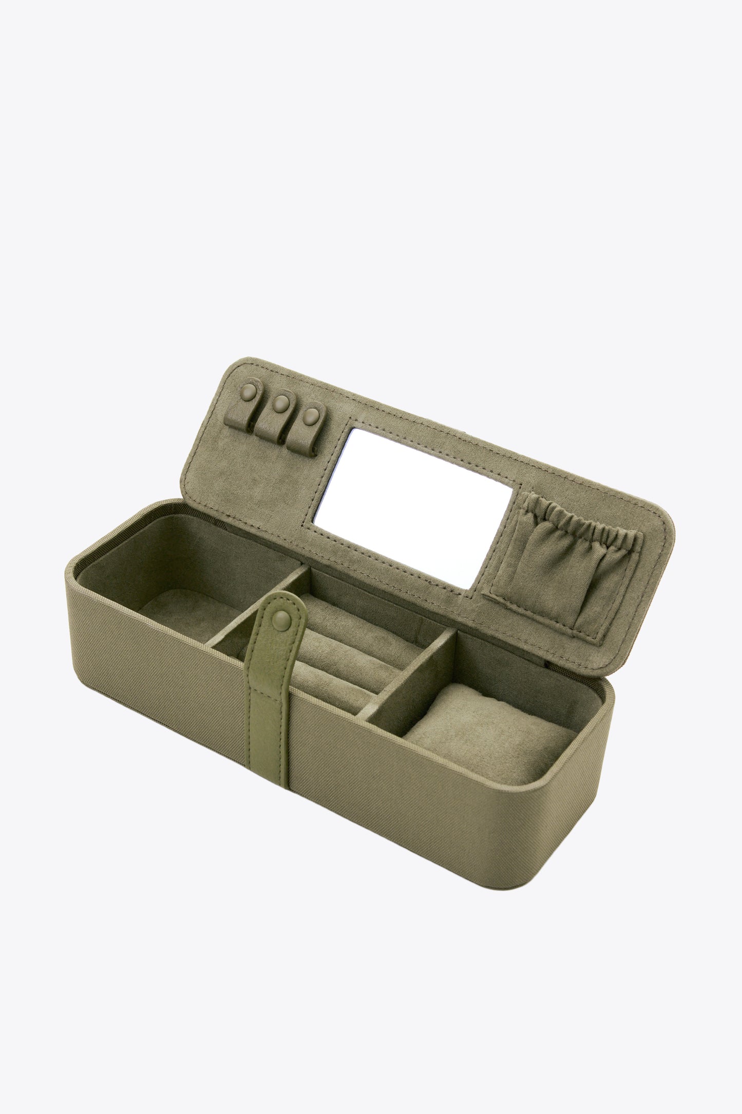 The Jewelry Case in Olive