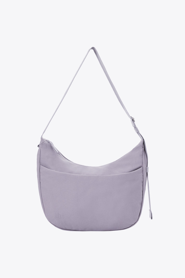 BÉIS 'The Carryall Crossbody' in Lavender - Lavender Crescent Crossbody ...