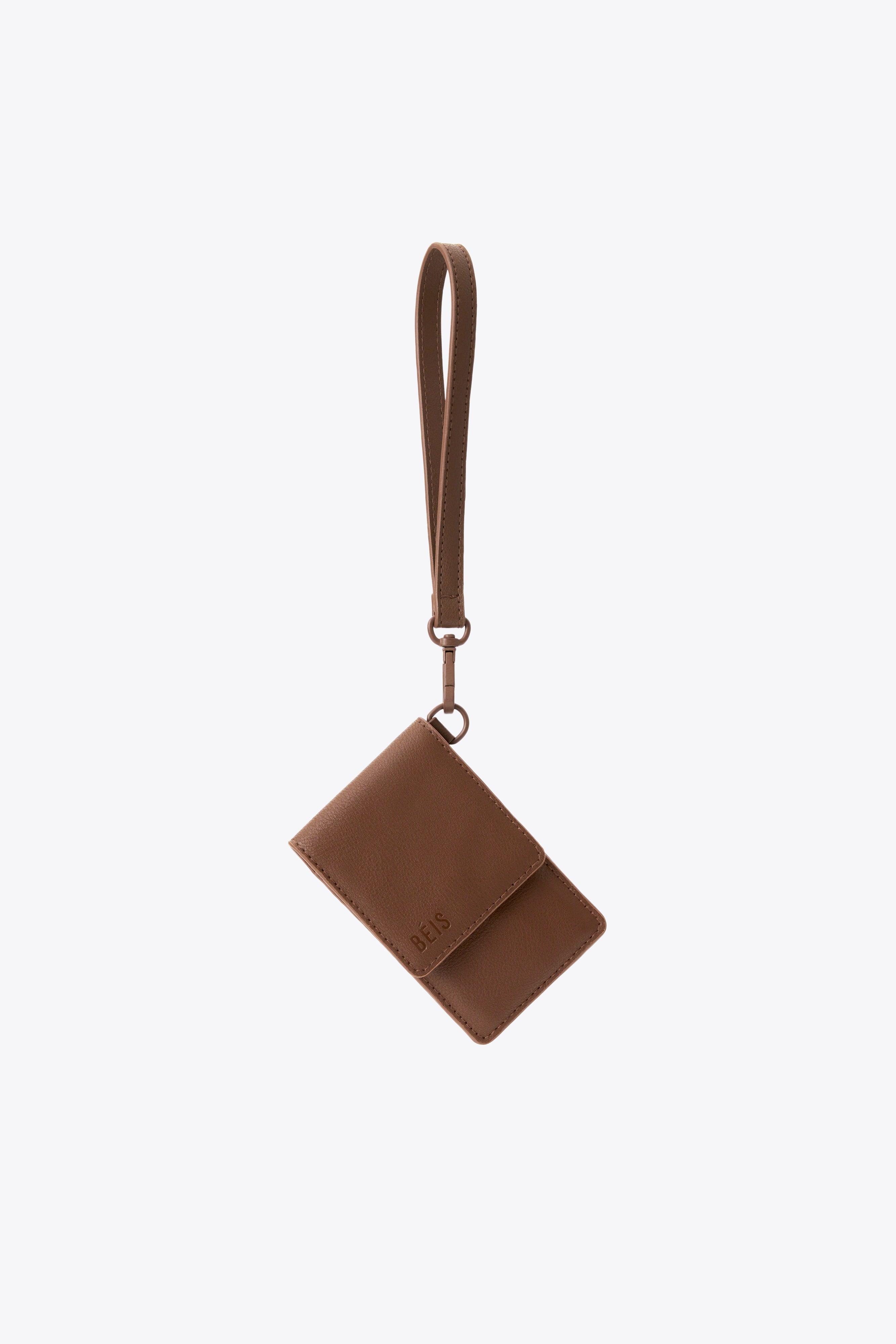 【BEIS】★パスケース/カードケース★ The ID Wristlet BÉIS 'The Id Wristlet' in Maple - Maple Card & Id Holder