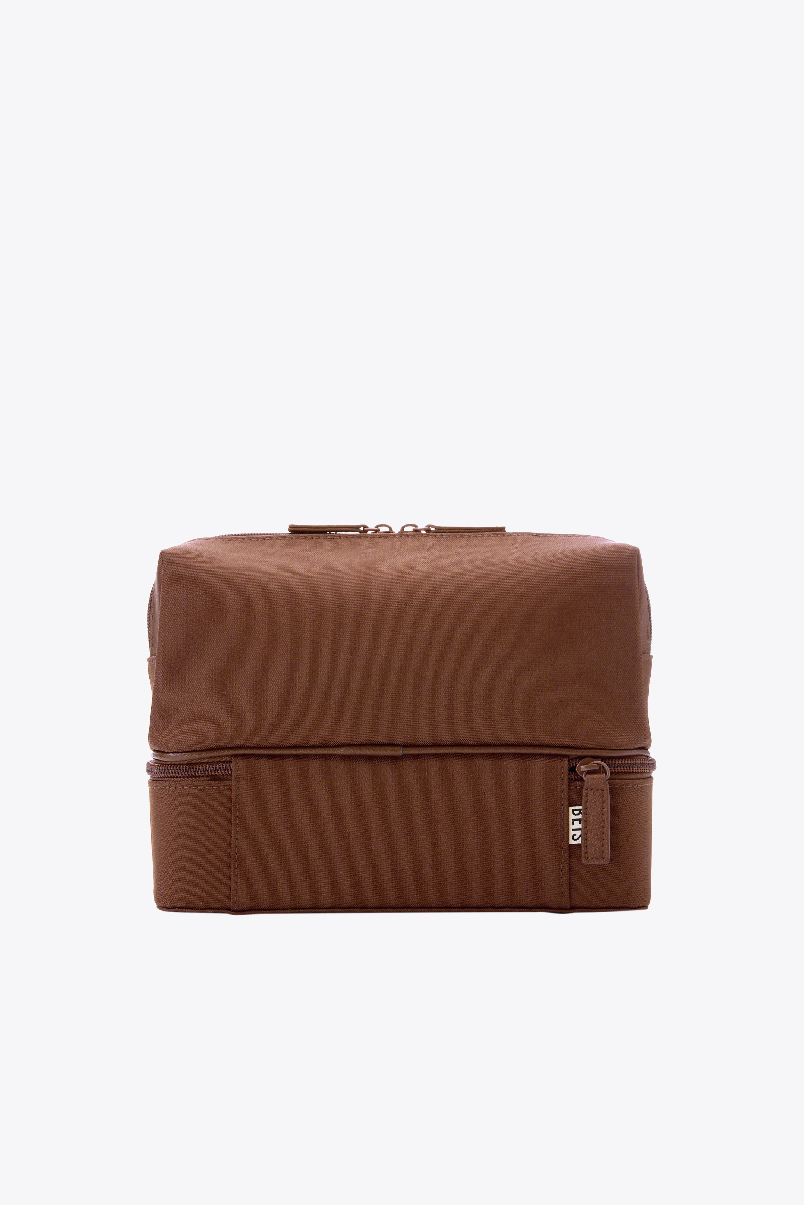 BÉIS 'The Cosmetic Organizer' in Maple - Brown Cosmetic