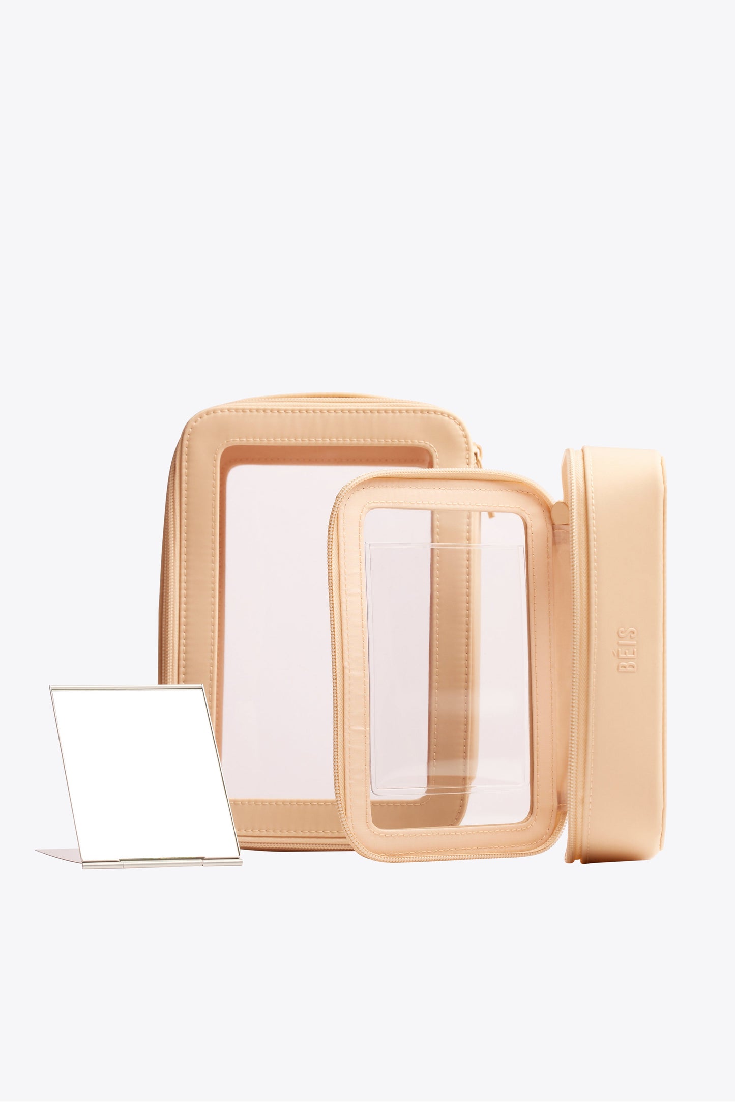 Resale The In Flight Cosmetic Set in Beige