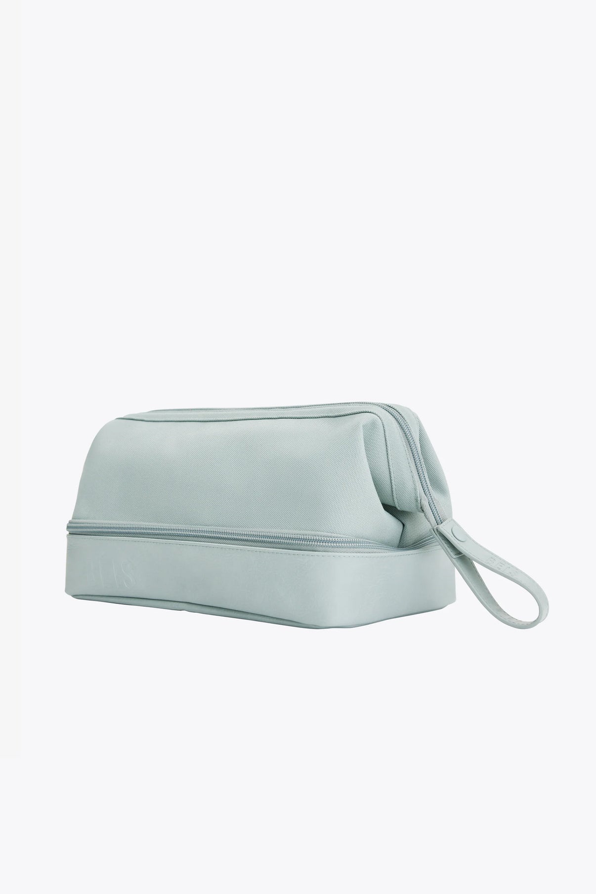 BÉIS 'The Dopp Kit' In Slate - Travel Toiletry Bag In Slate Blue