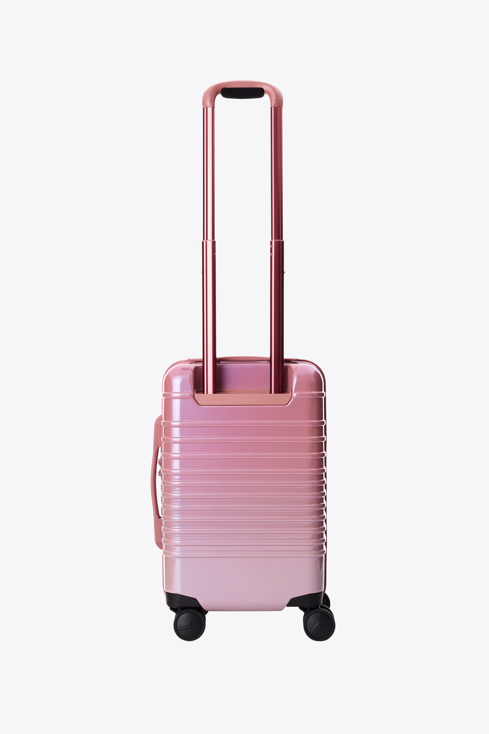 BÉIS 'The Small Carry-On Roller' in Wicked Pink - Iridescent Ombre Pink ...