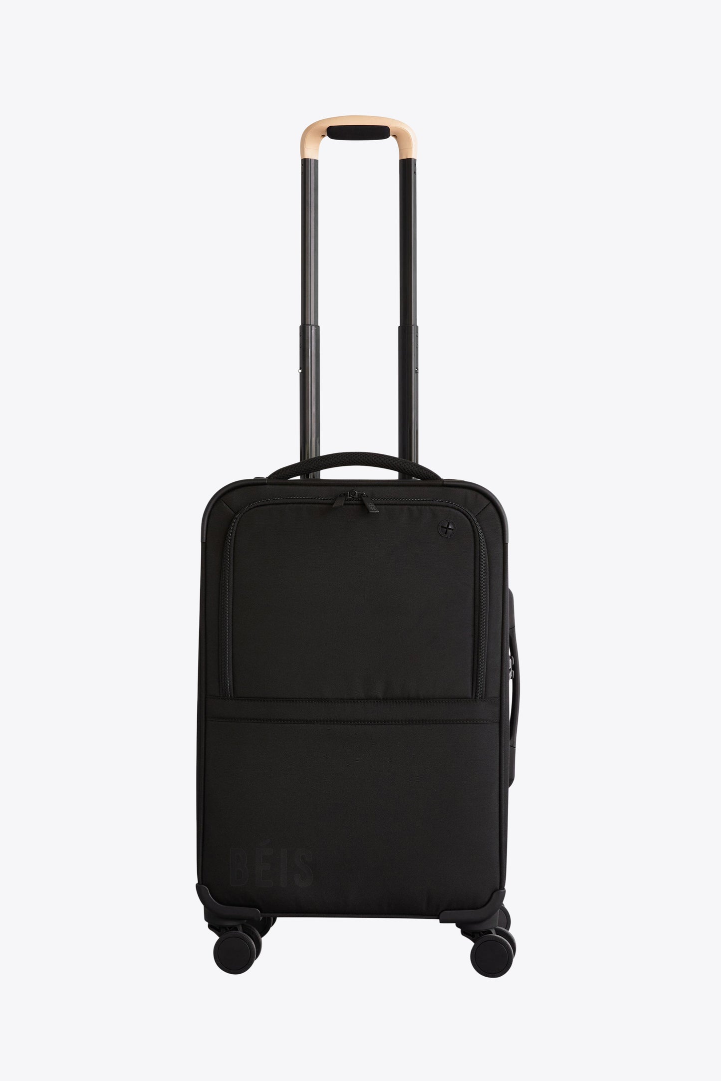 Soft-Sided Collapsible Carry-On Roller in Black