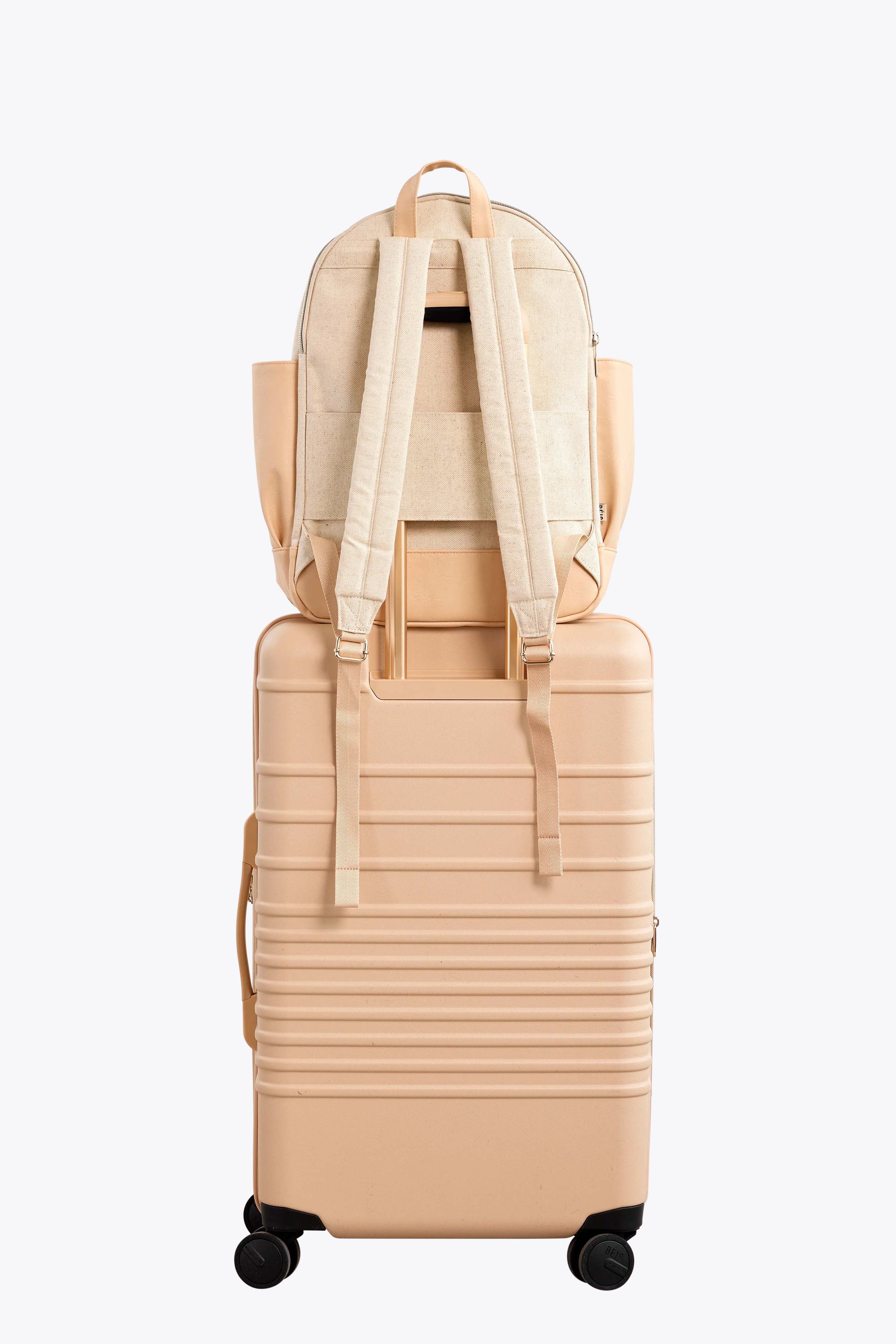 The Backpack in Beige