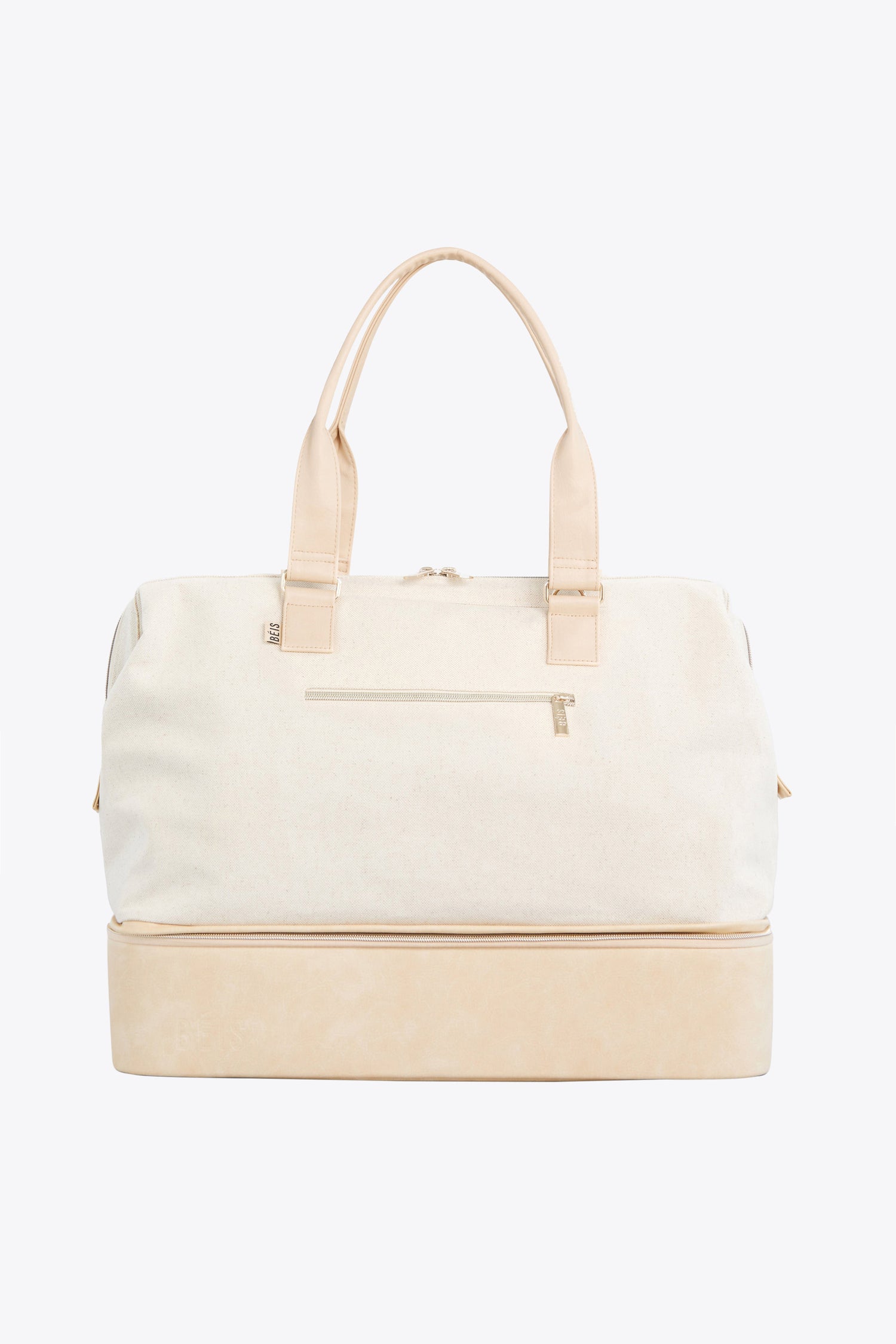 Beige Travel Bags, Work Totes & Weekenders