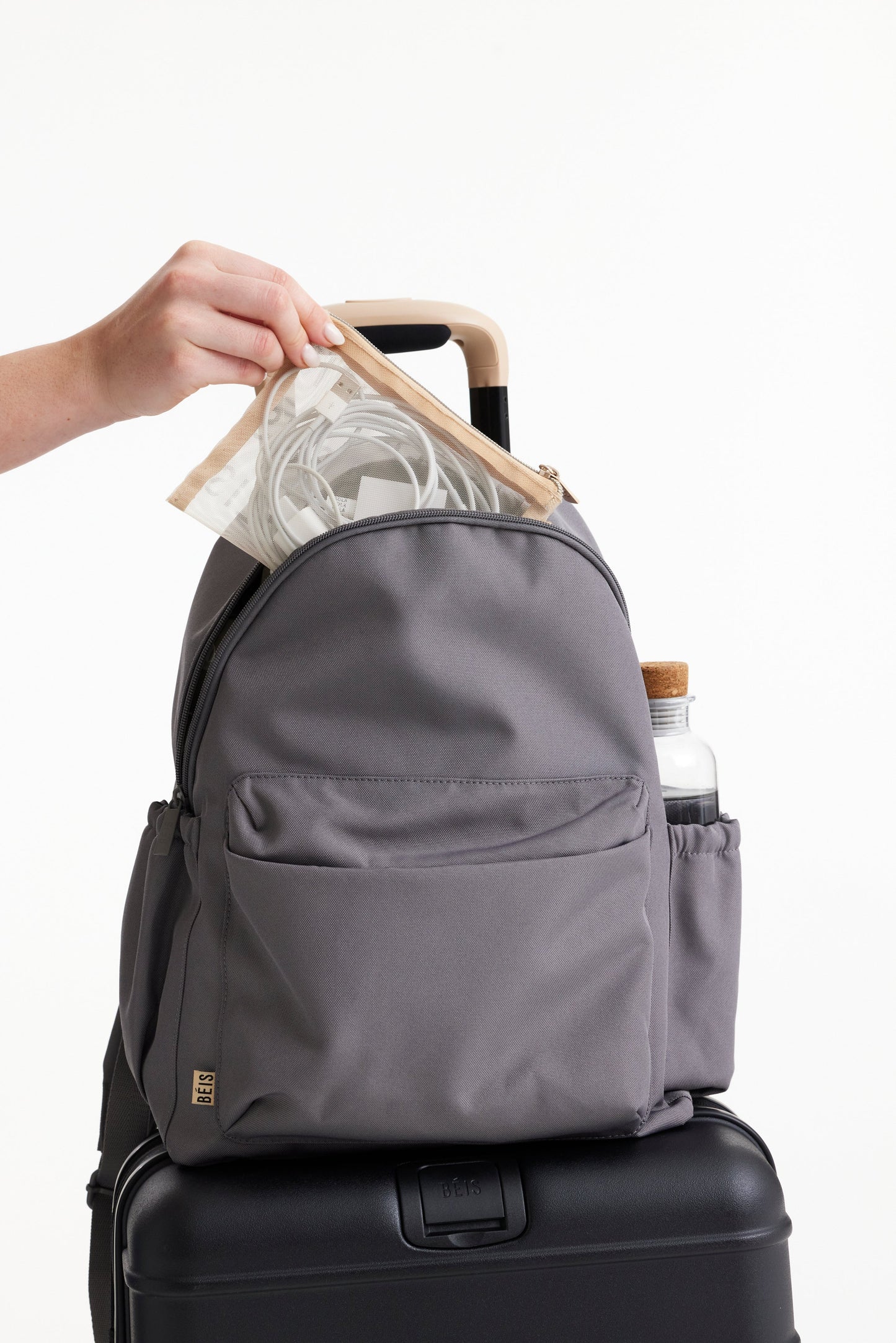 Resale The BÉISics Backpack in Grey