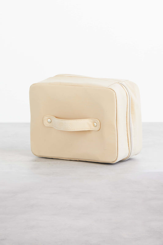 Resale The Hanging Cosmetic Case in Beige