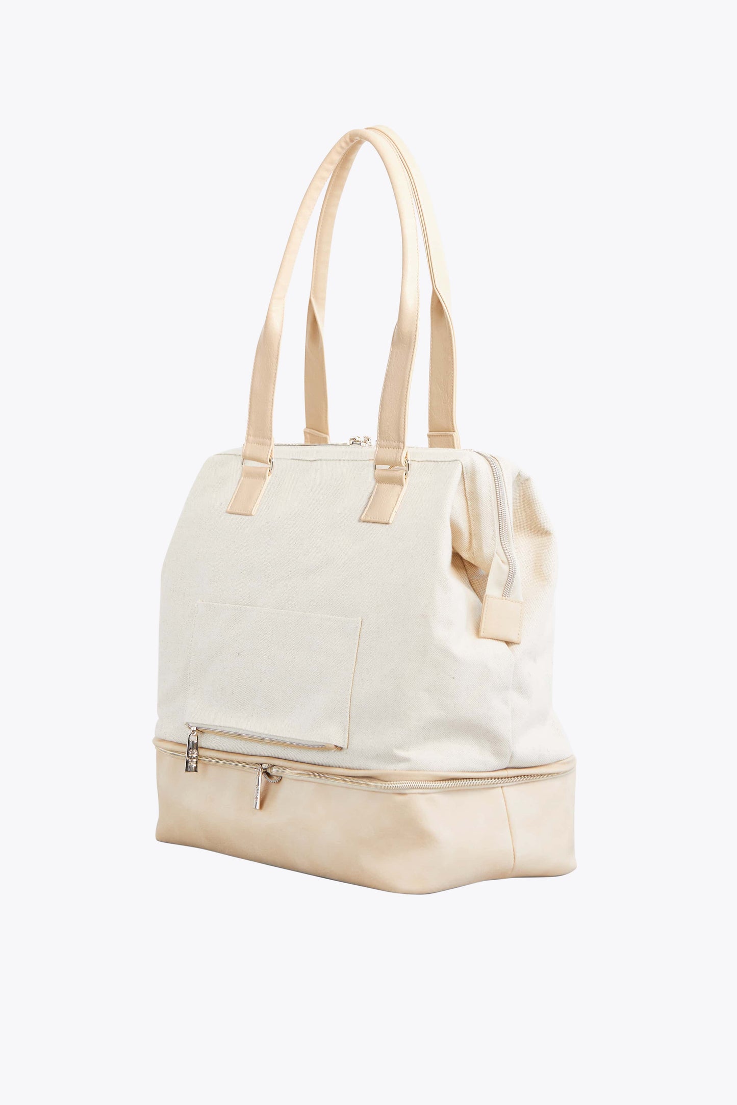 Resale The Convertible Mini Weekender in Beige