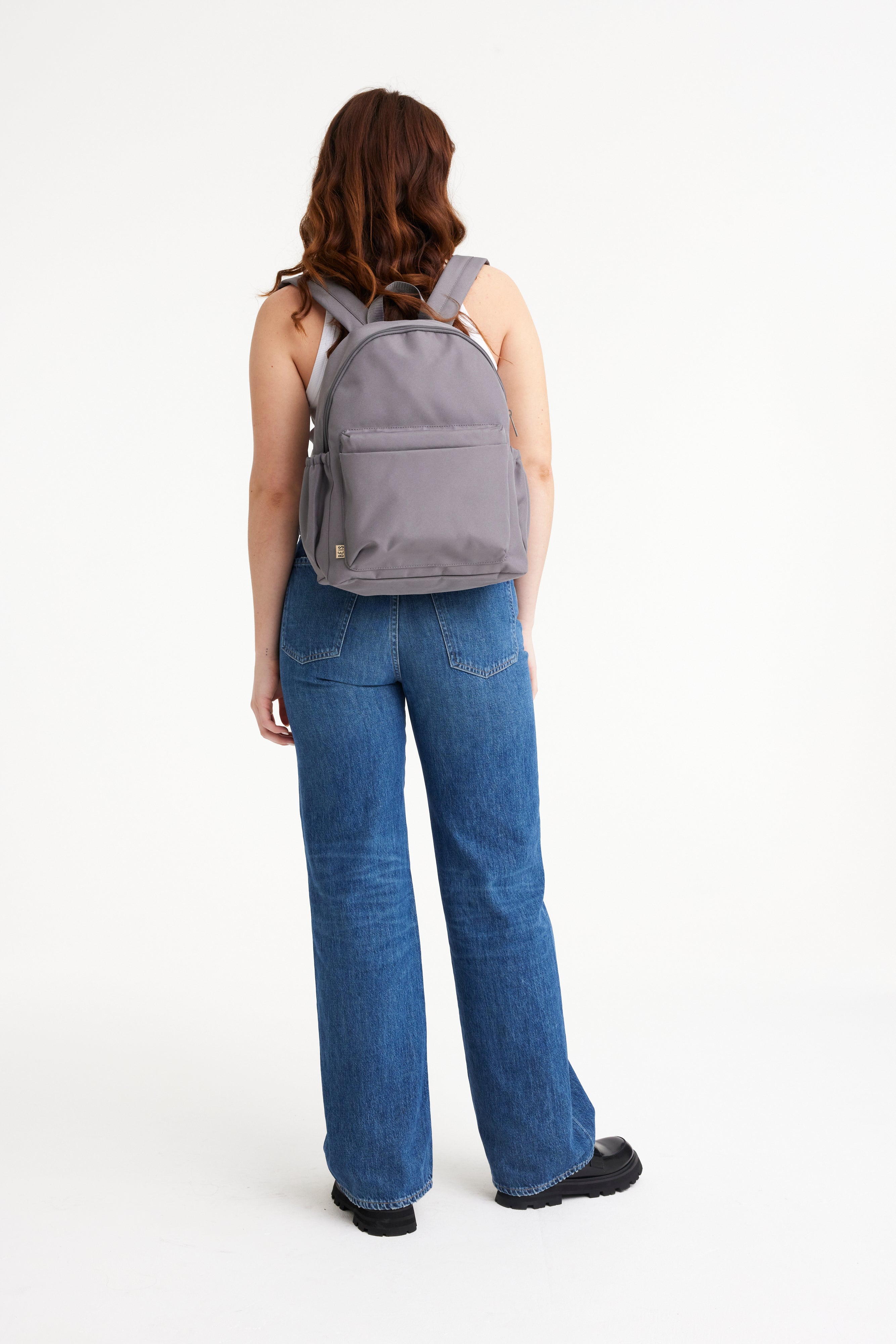 Grey 2025 small backpack