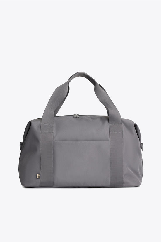 BÉIS 'The BEISICS Duffle' in Grey - Large Travel Duffle Bag in Grey