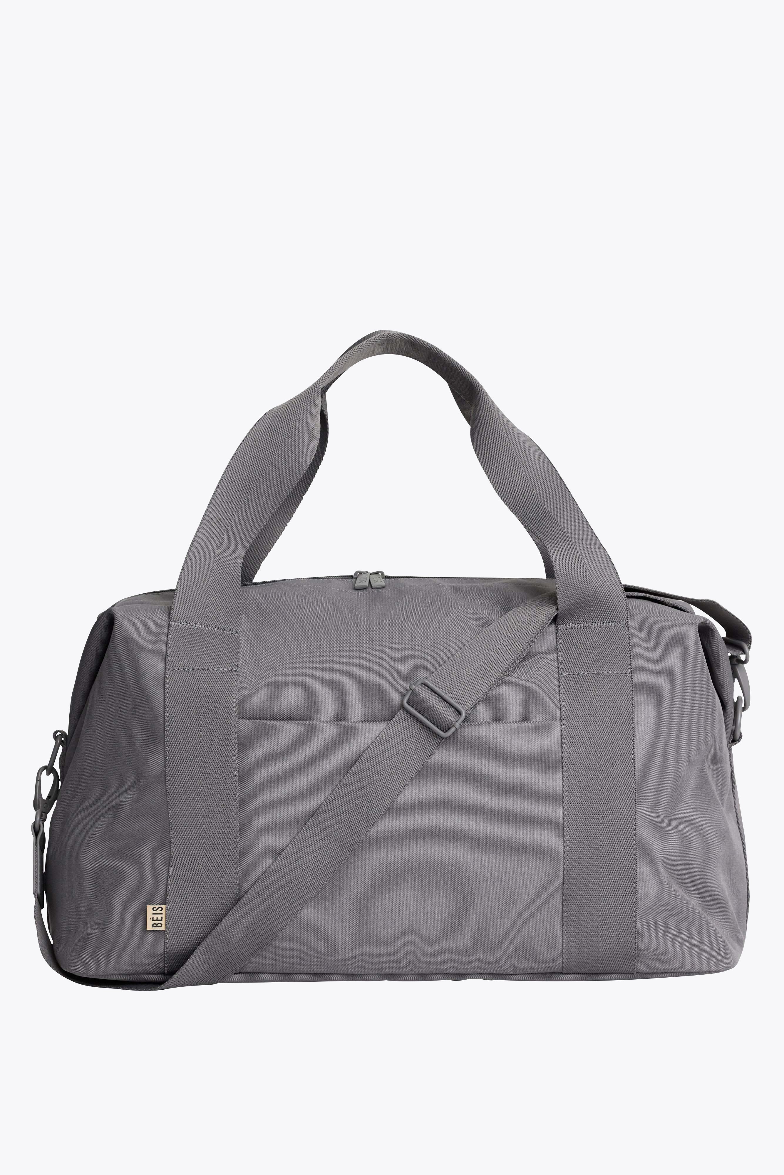 BEIS The BEISICS Duffle in Grey Large Travel Duffle Bag in Grey