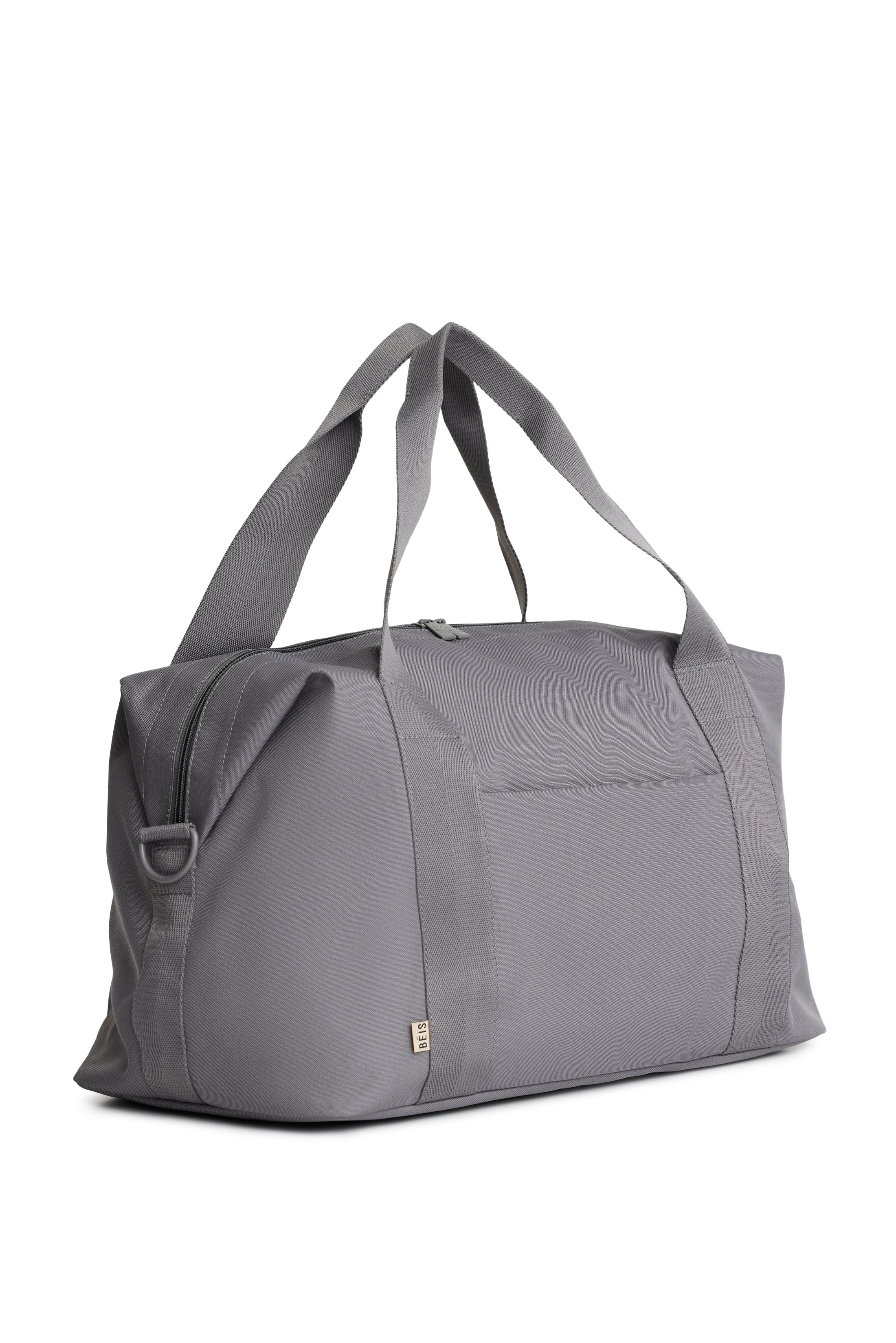 BÉIS 'The BEISICS Duffle' in Grey Large Travel Duffle Bag in Grey