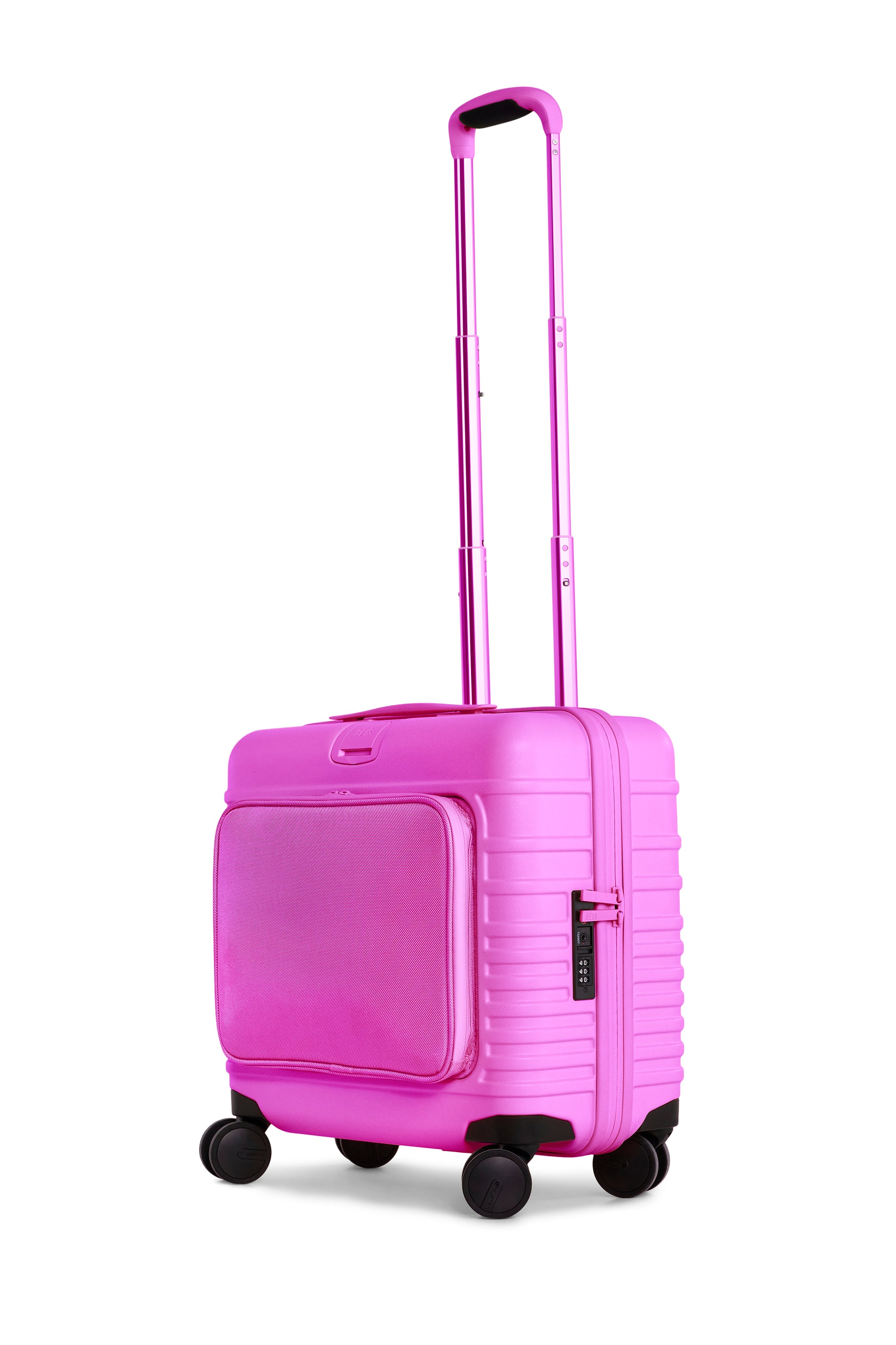 Mini Suitcase - Rainbow & Grid –