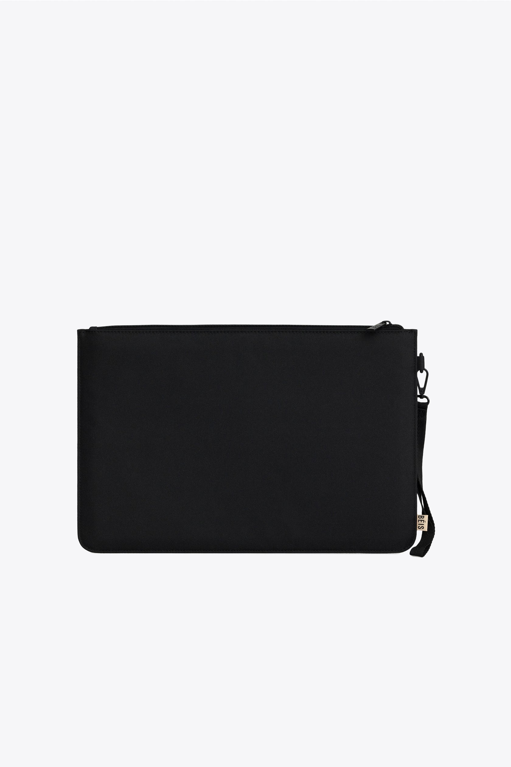 BÉIS 'The BEISICS Laptop Pouch' in Black Padded Laptop Sleeve in Black