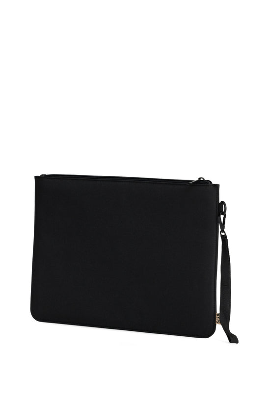 BÉIS 'The BEISICS Laptop Pouch' in Black - Padded Laptop Sleeve in Black