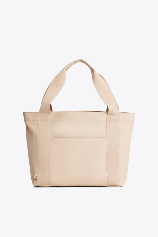 BÉIS 'The Work Tote' in Beige - Small Work Bag For Women & Laptop Bag