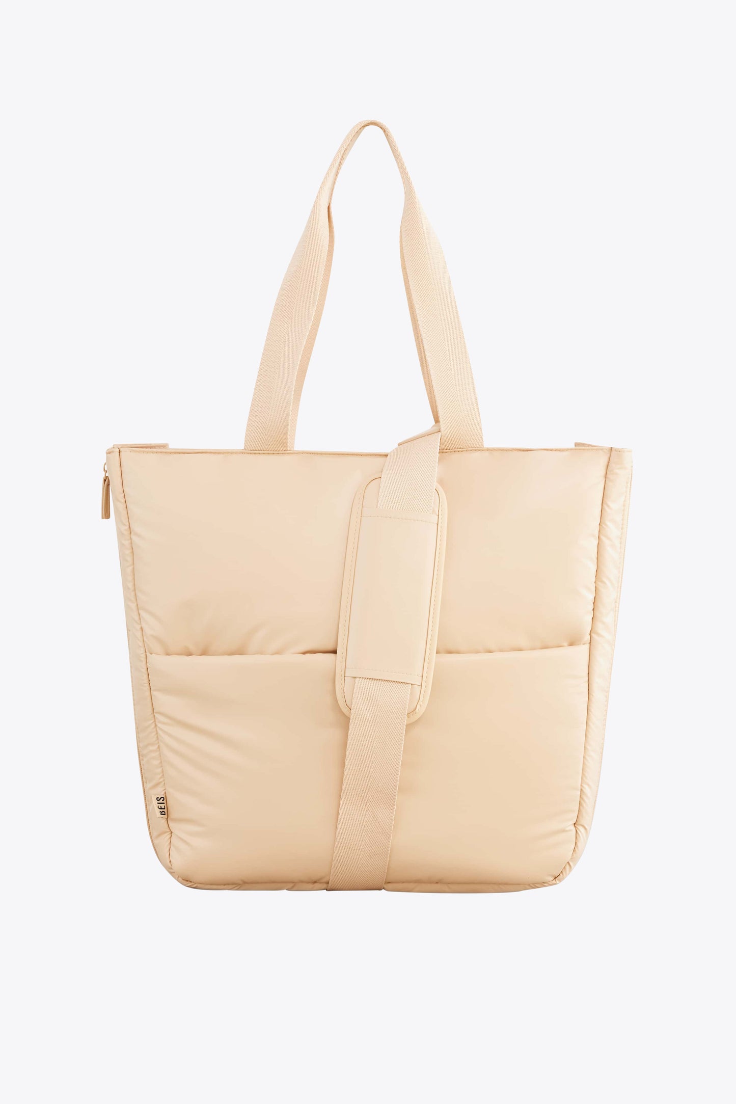 The Expandable Tote in Beige