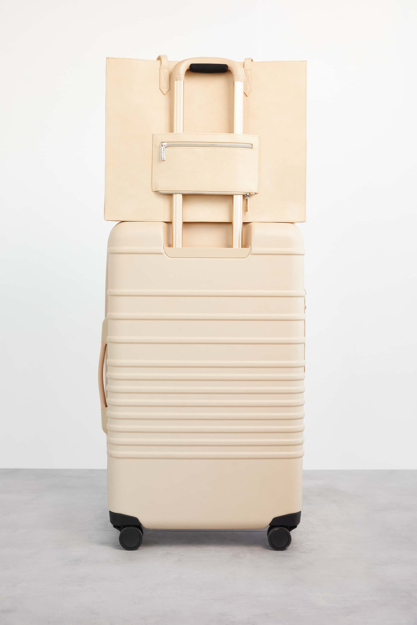 Resale The Large Work Tote in Beige