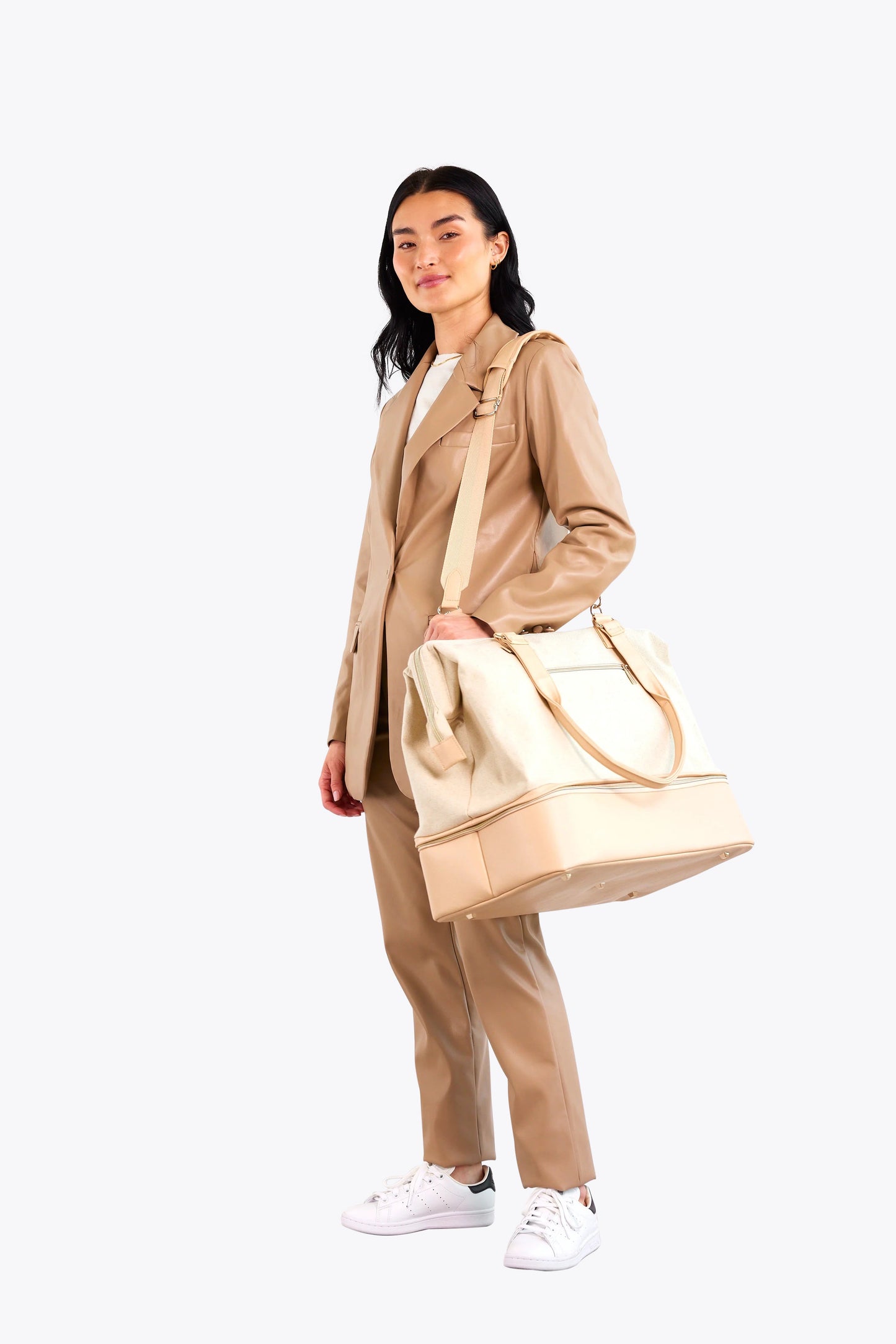 Resale The Convertible Weekender in Beige