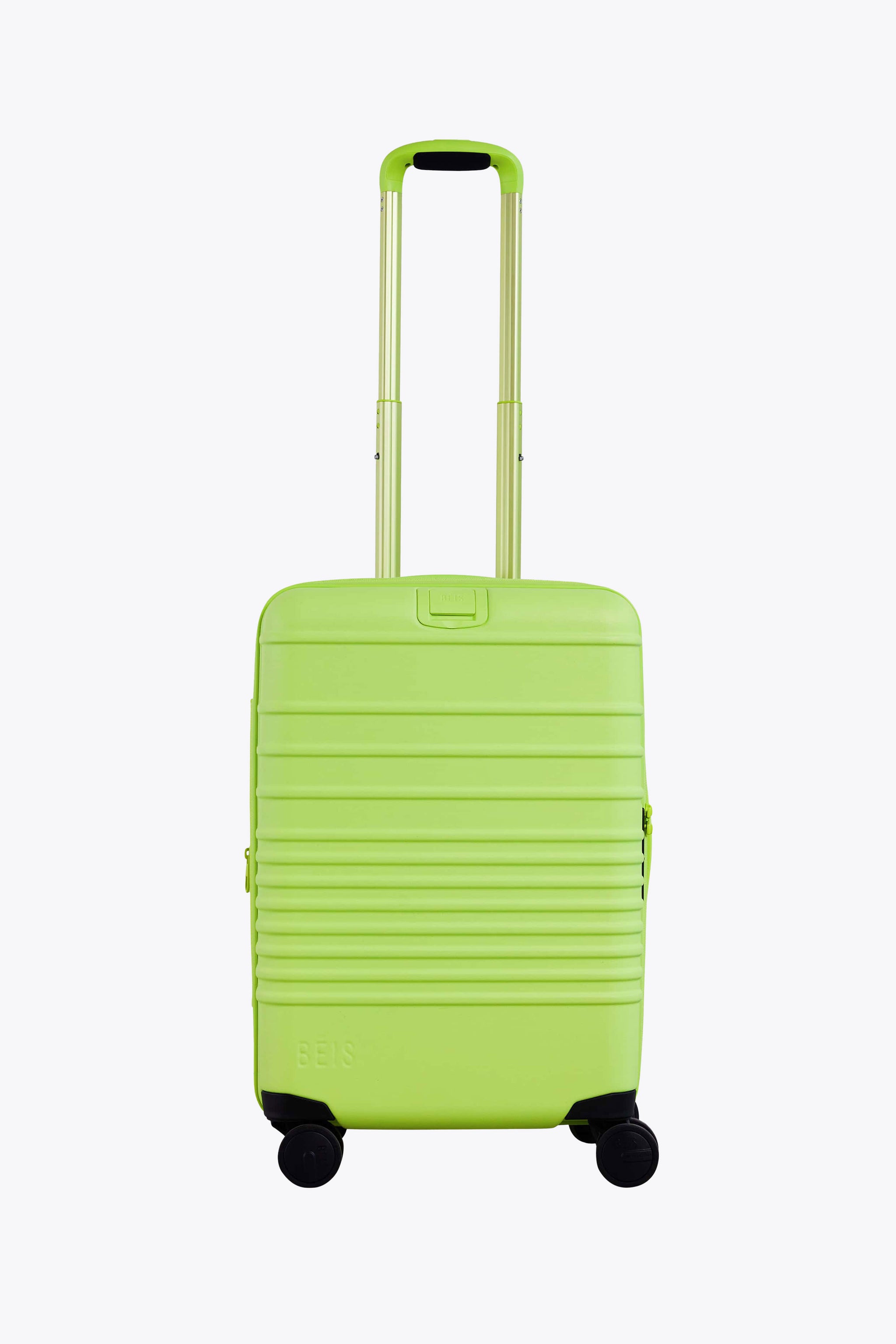 BÉIS 'The CarryOn Roller' in Citron 21" Carry On Rolling Luggage In