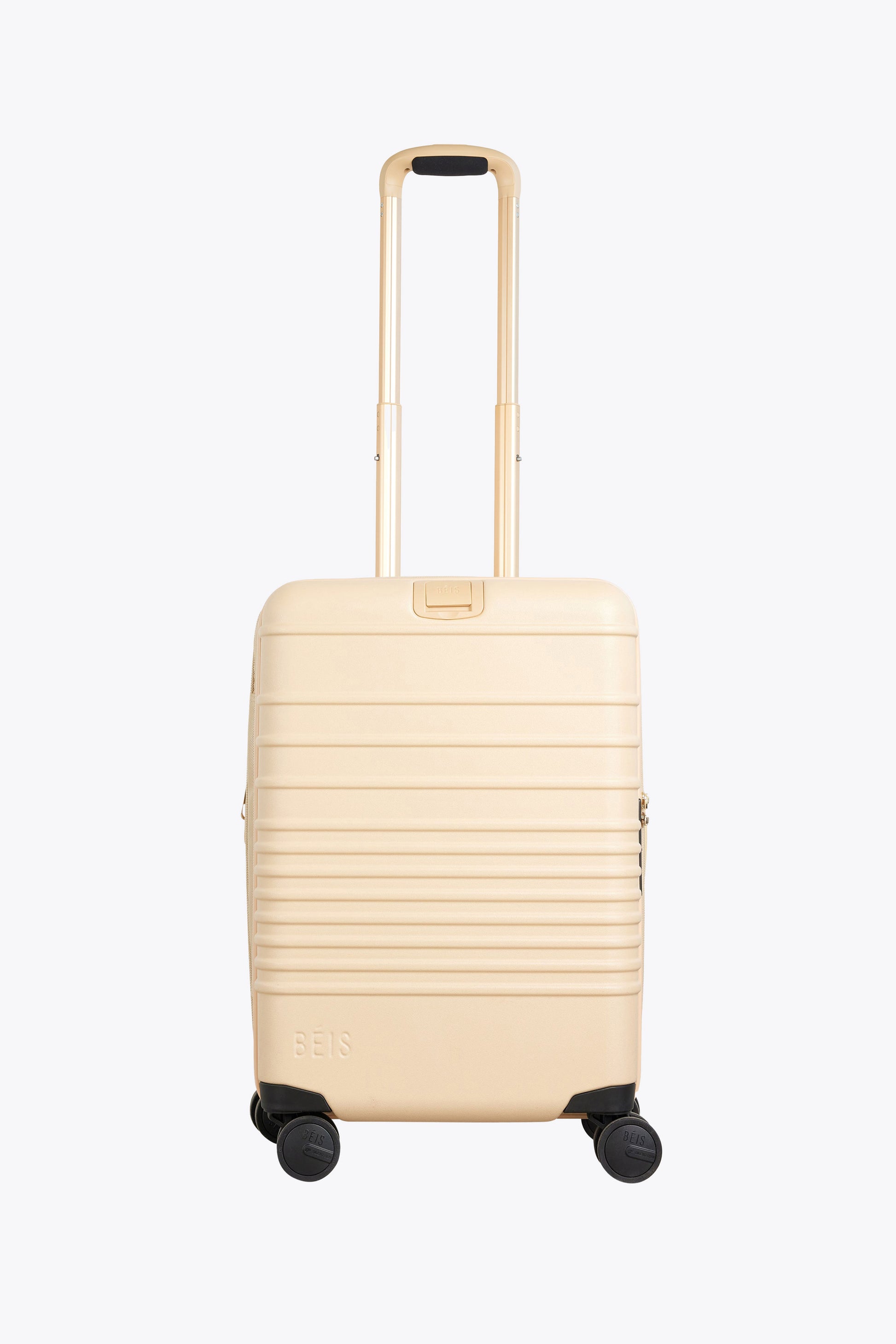 BÉIS 'The Carry-On Roller' in Beige - 21 Carry On Rolling Luggage