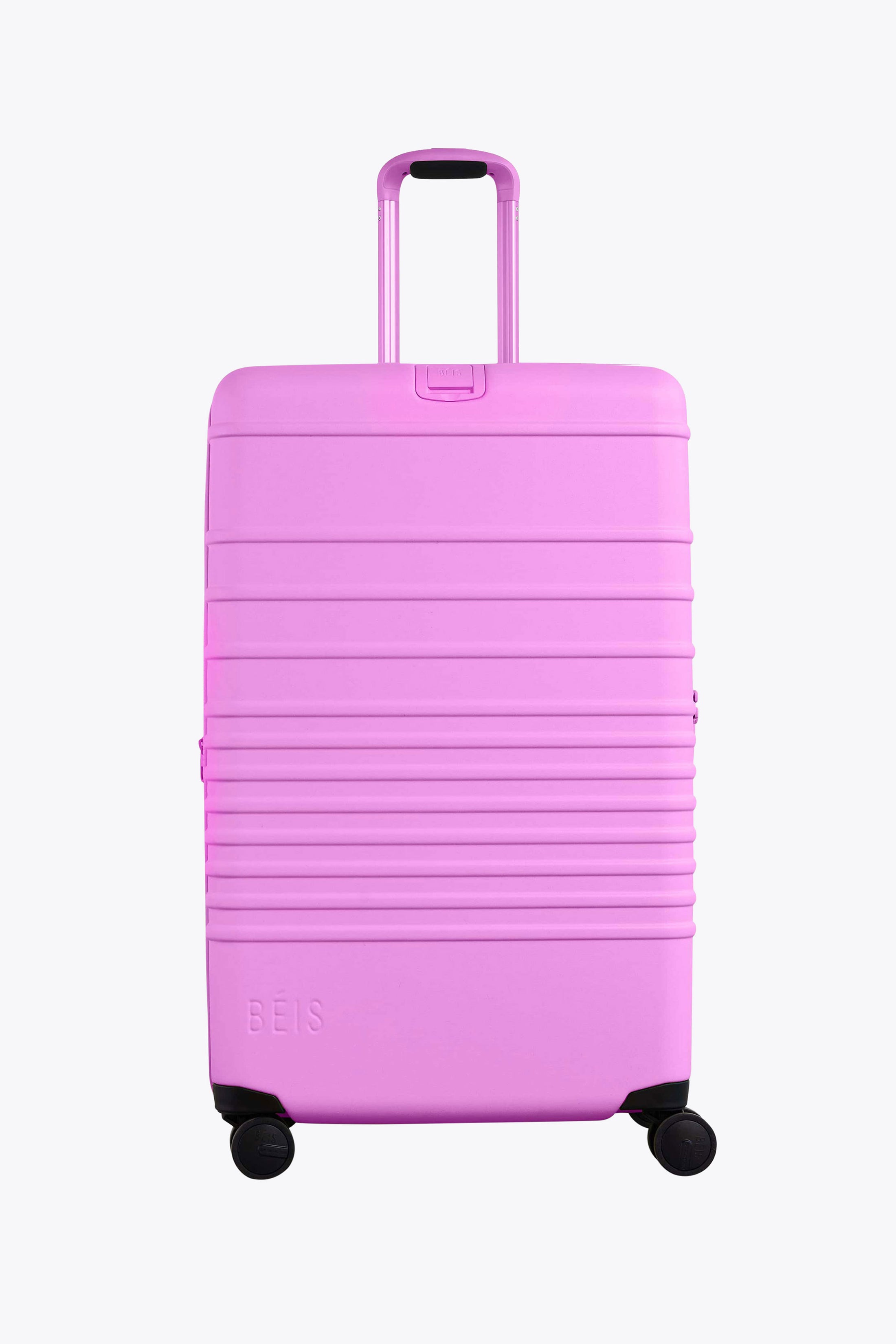 BÉIS 'The Large CheckIn Roller' in Berry 29 In Rolling Luggage In Purple
