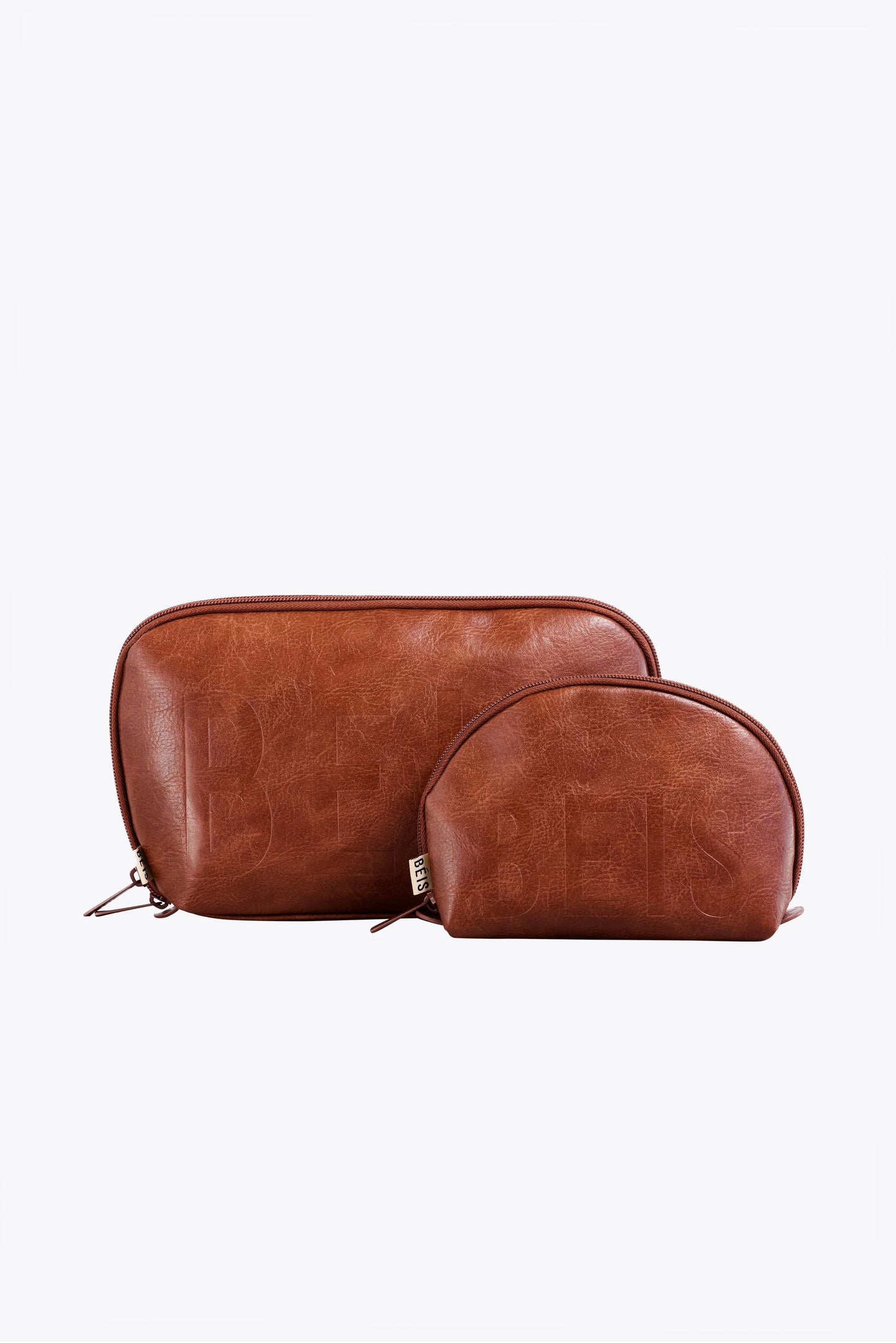 The Cosmetic Pouch Set in Maple