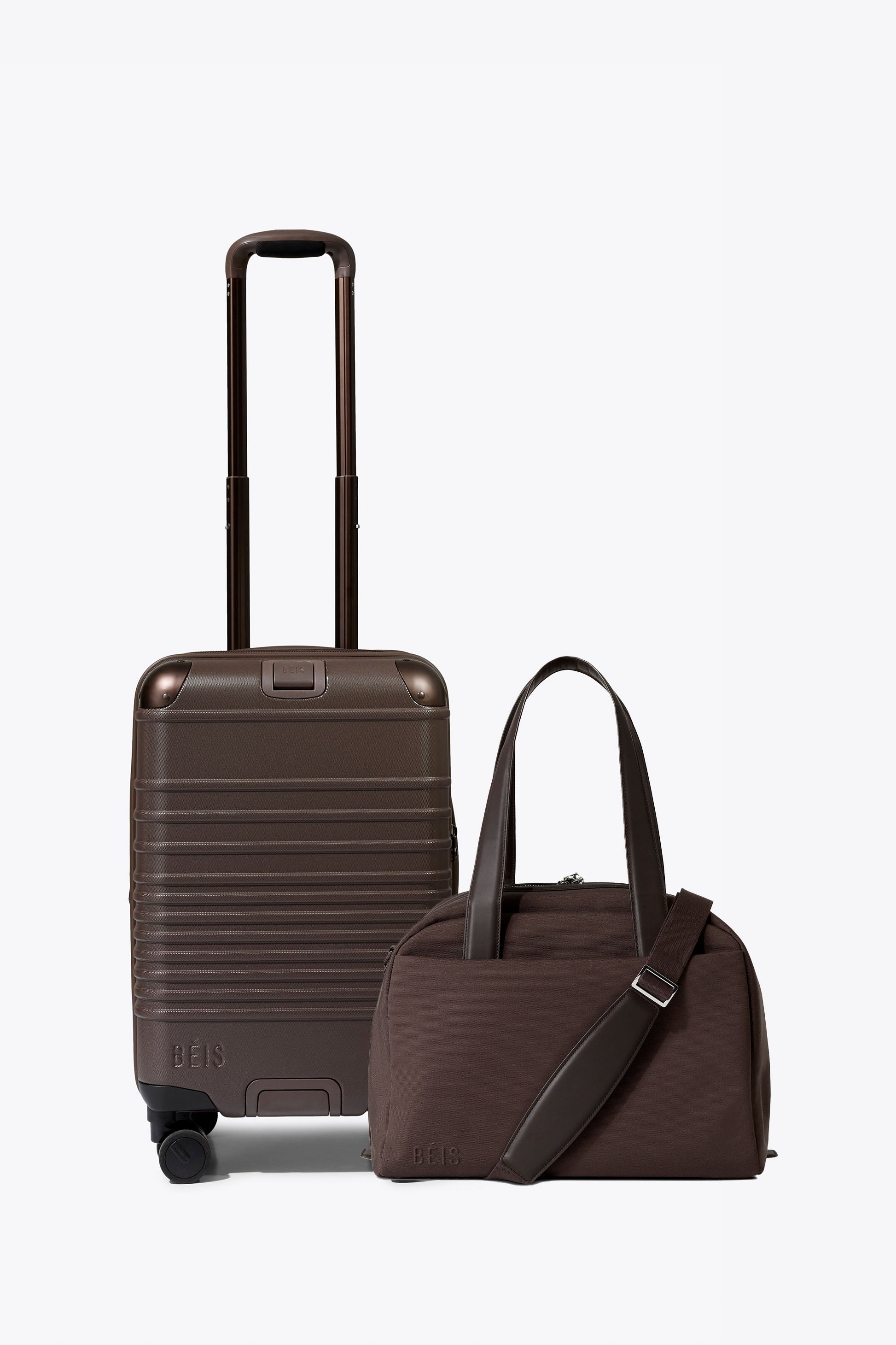 The Hybrid Carry-On Set - Espresso