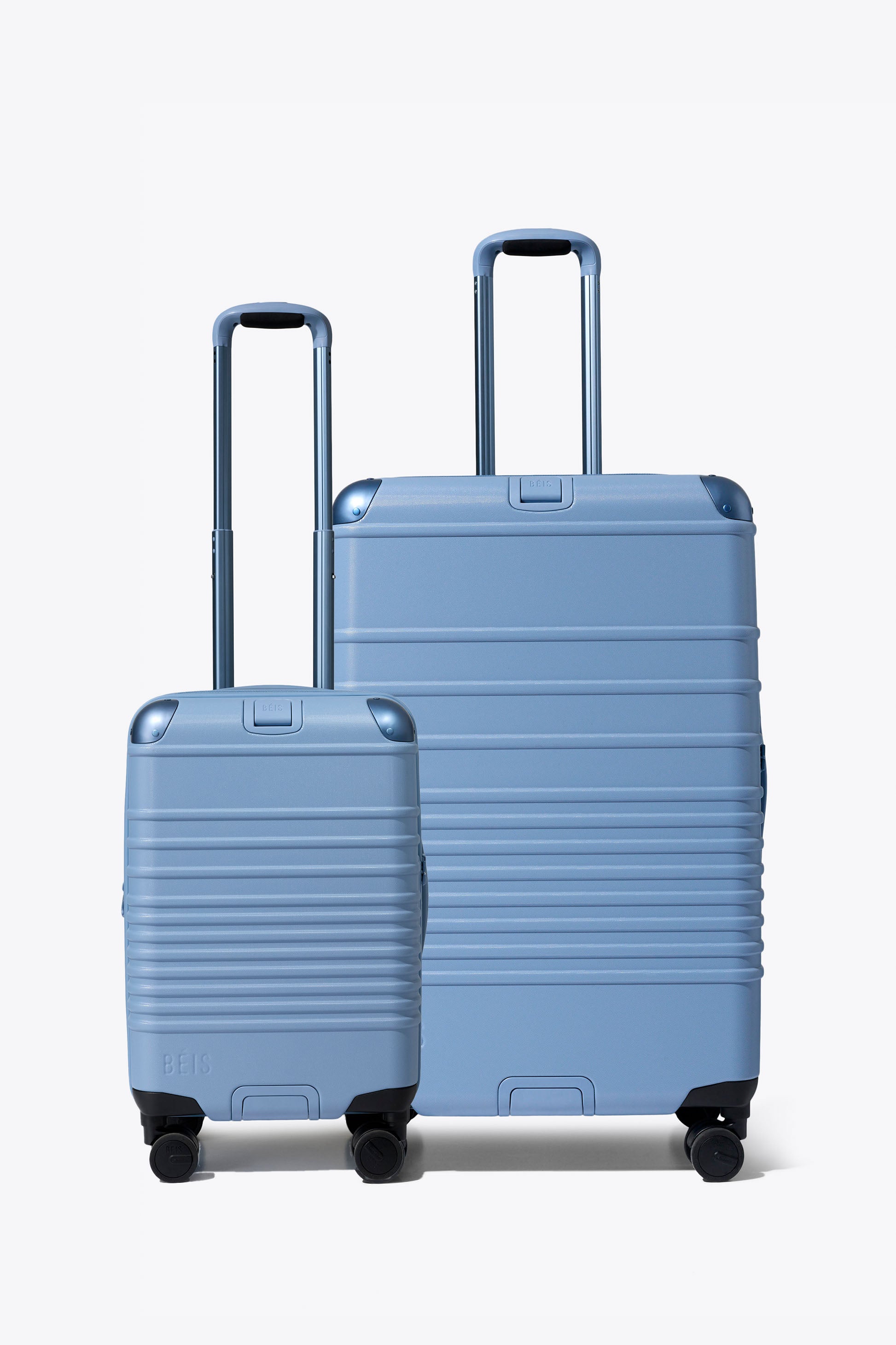 The Hybrid Luggage Set - Dusty Blue