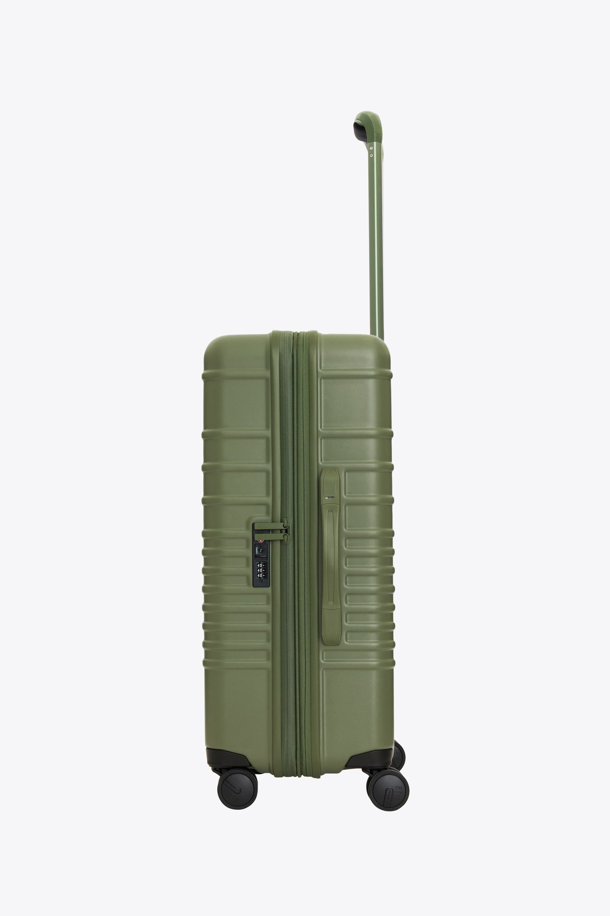BÉIS 'The Medium Check-In Roller' in Olive - Olive Green 26" Checked ...