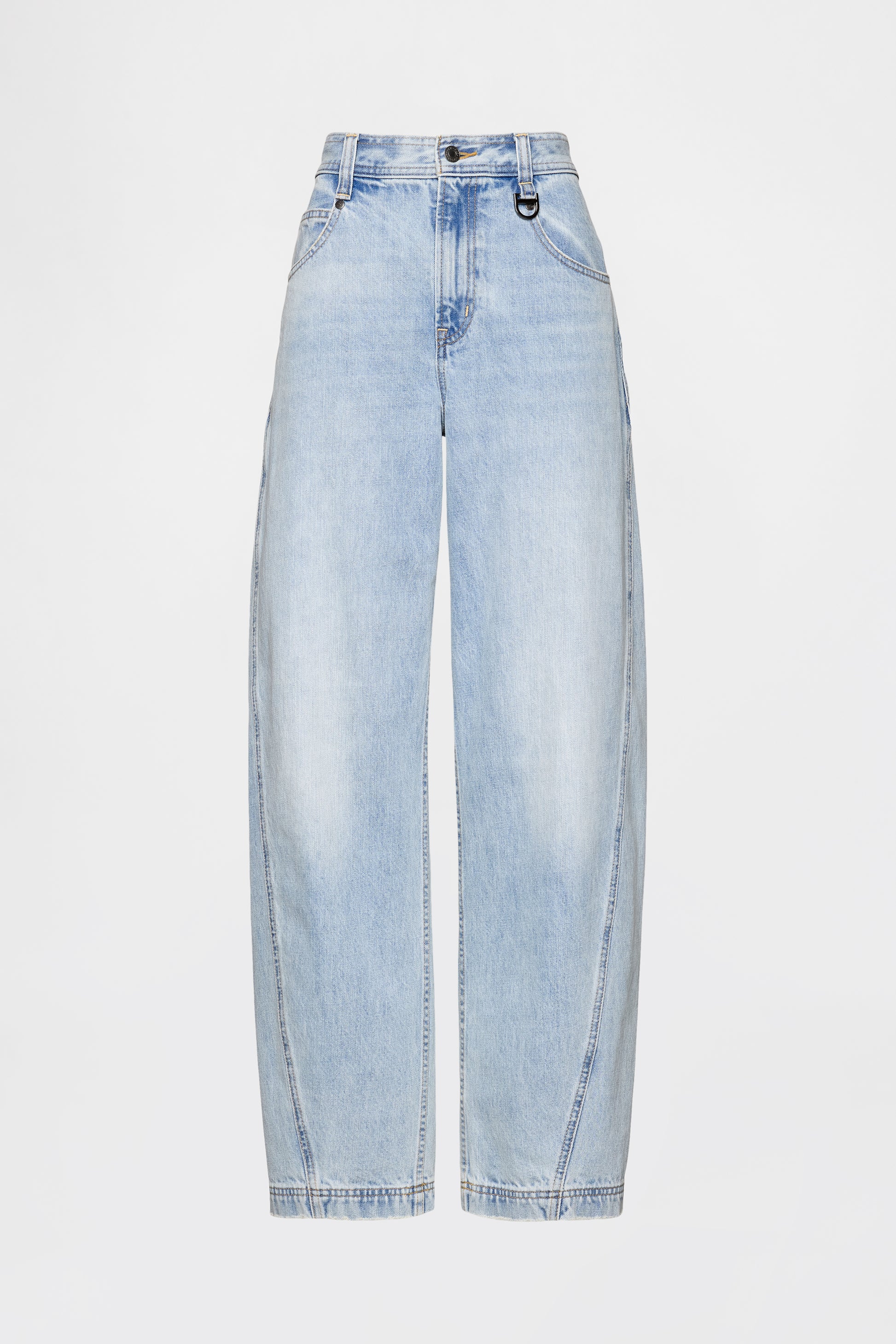 GAP X BEIS Relaxed Barrel Jeans in Medium Wash