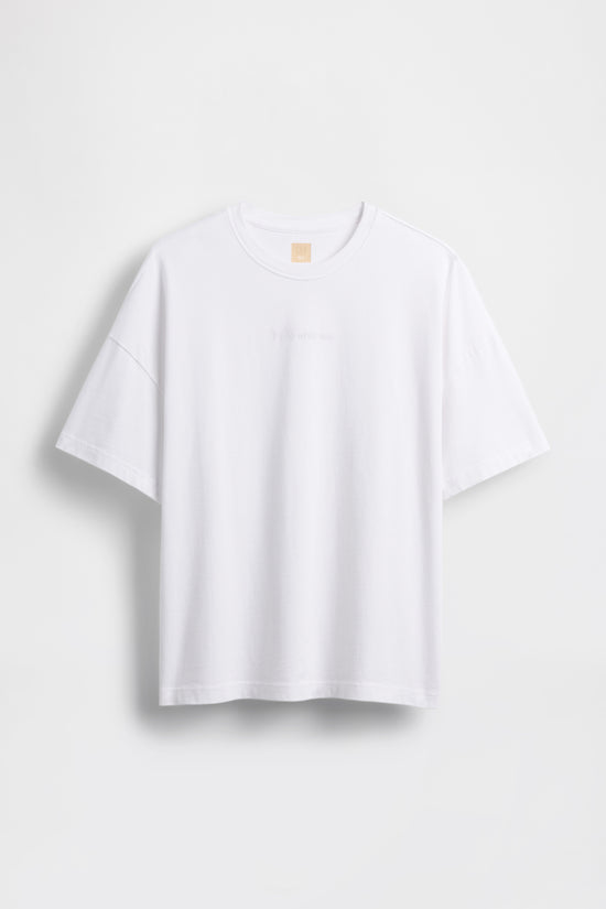 GAP X BEIS Graphic Oversized T-Shirt in Optic White