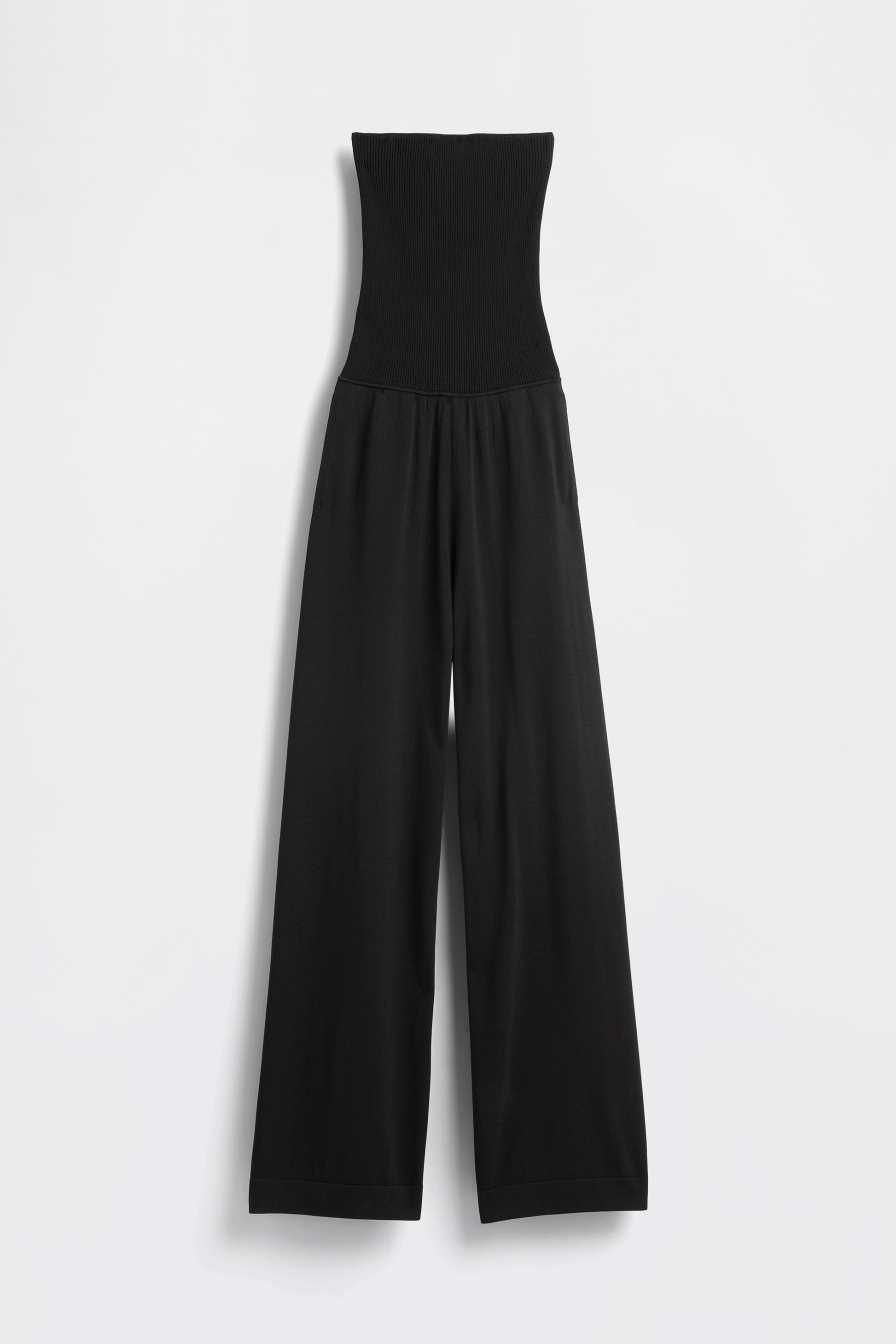 GAP X BEIS Bandeau Jumpsuit in Black