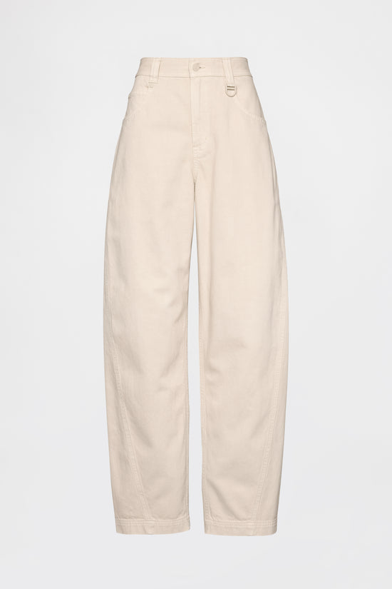 GAP X BEIS Relaxed Barrel Jeans in Light Tundra