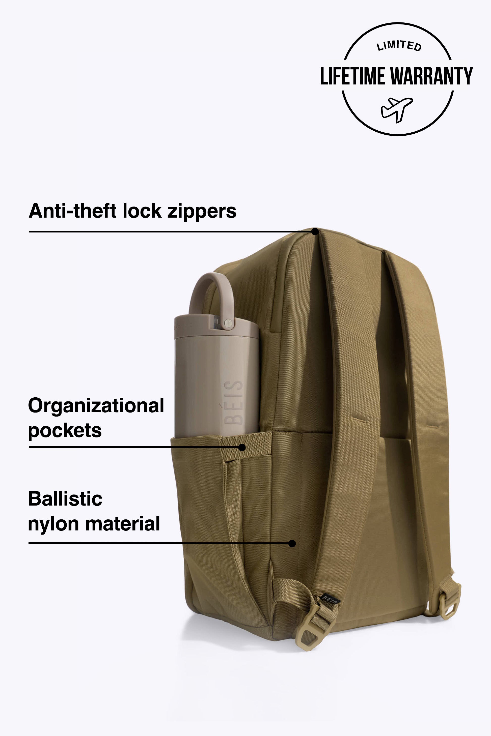 beis travel backpack Beis The Pro Travel Backpack