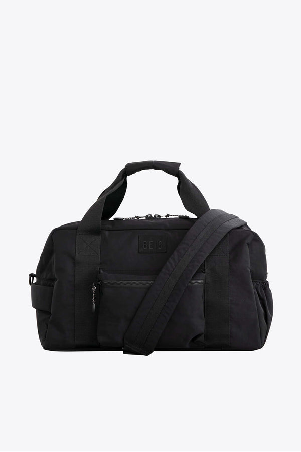 BÉIS 'The Sport Duffle' in Black - Black Gym Duffle Bag