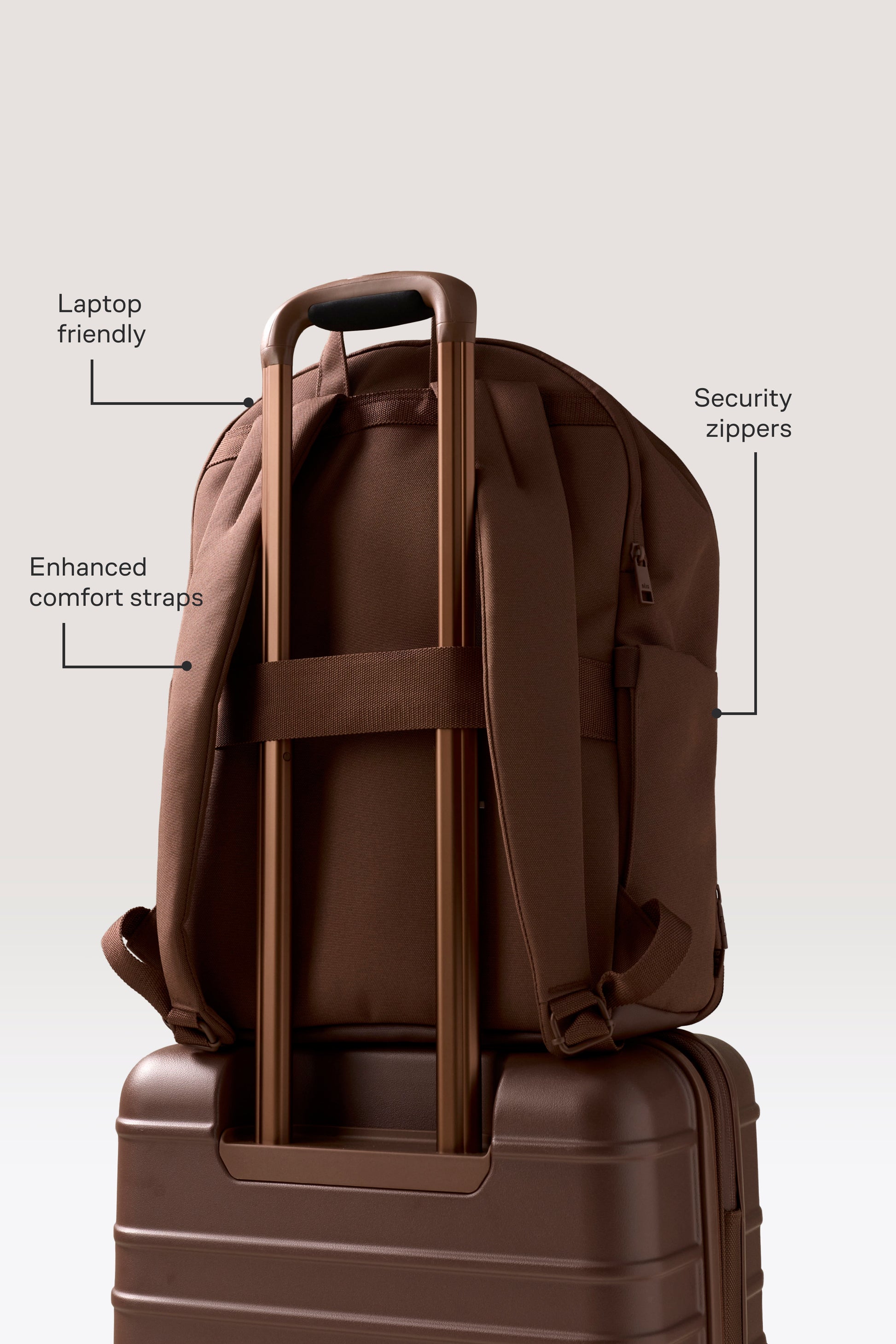 beyle laptop backpack Carry-On by Baseline the heat CoolBELL 17.3"" Laptop Messenger, Convertible