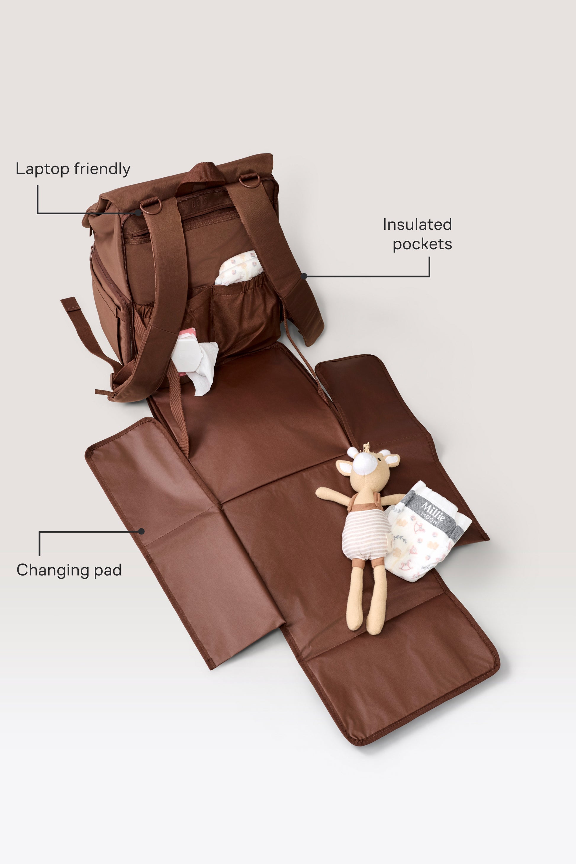 backpack diaper bag laptop Skip Hop Luna backed by a U.S The Ultimate Diaper Backpack in
