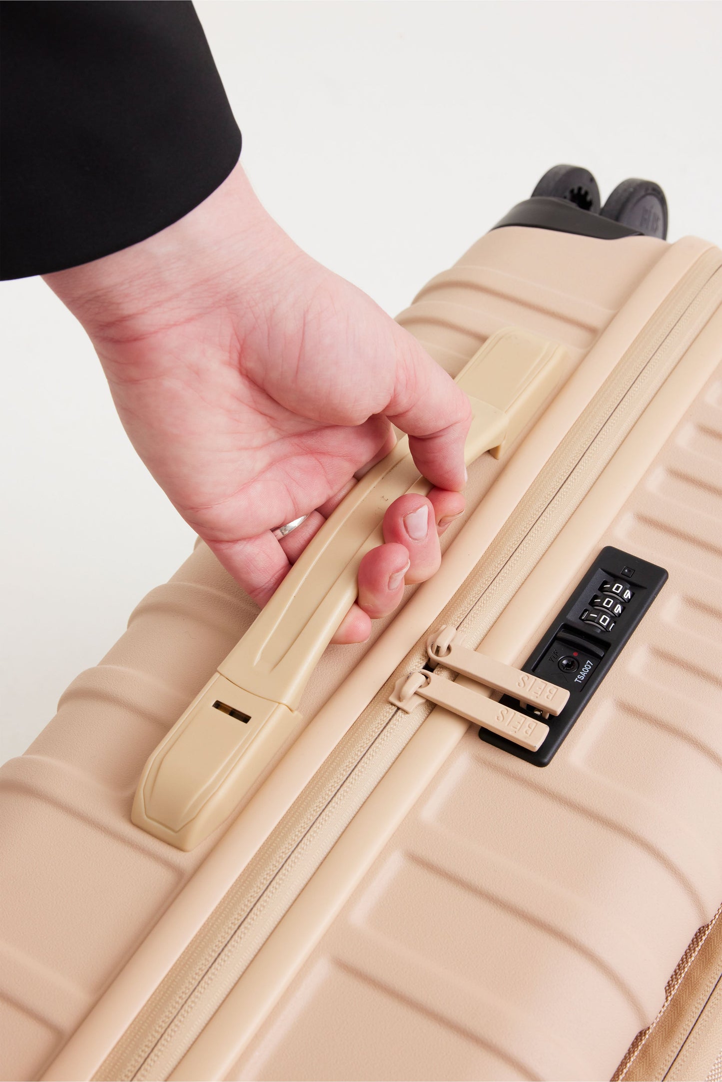 Resale The Front Pocket Carry-On Roller in Beige