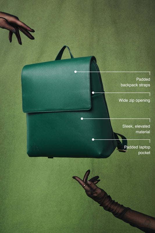 The Wicked Backpack in Wicked Green