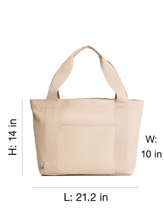 The BÉISics Tote dimensions