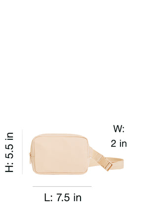 The Belt Bag dimensions