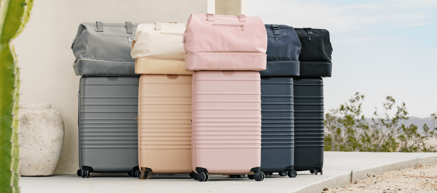 Luggage Sets - 2 or 3 Piece Mix u0026 Match Travel Luggage Bundle | Béis Travel