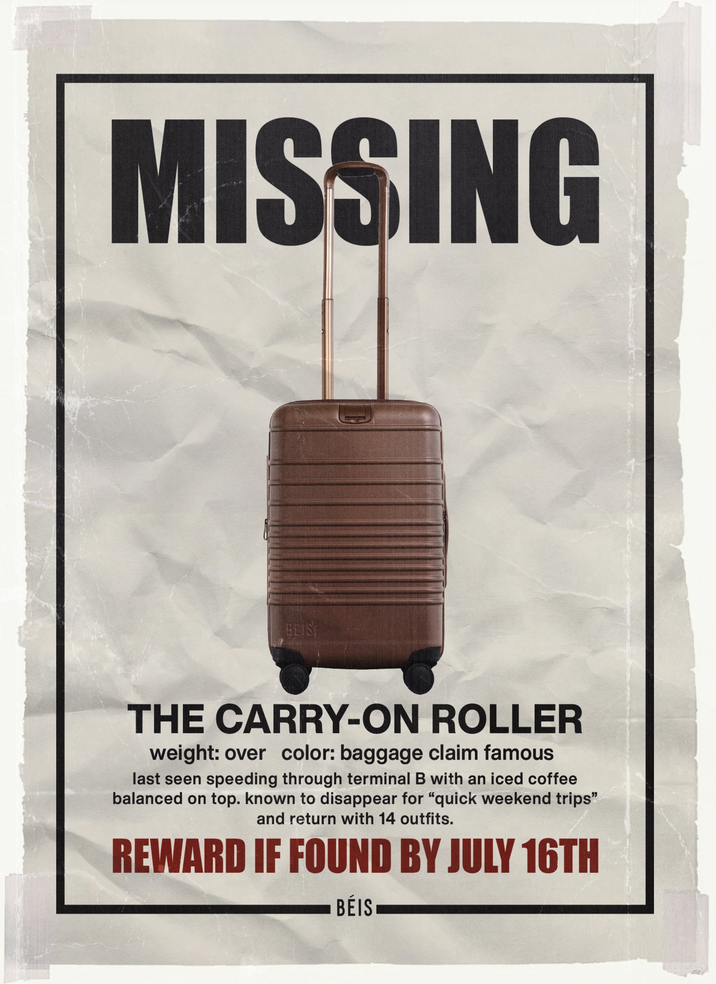 The Carry-On Roller in Maple